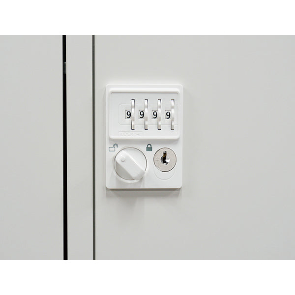 パーソナルロッカー 10人用 ダイヤル式 IPL-10MD WH / IPL-10MD BK