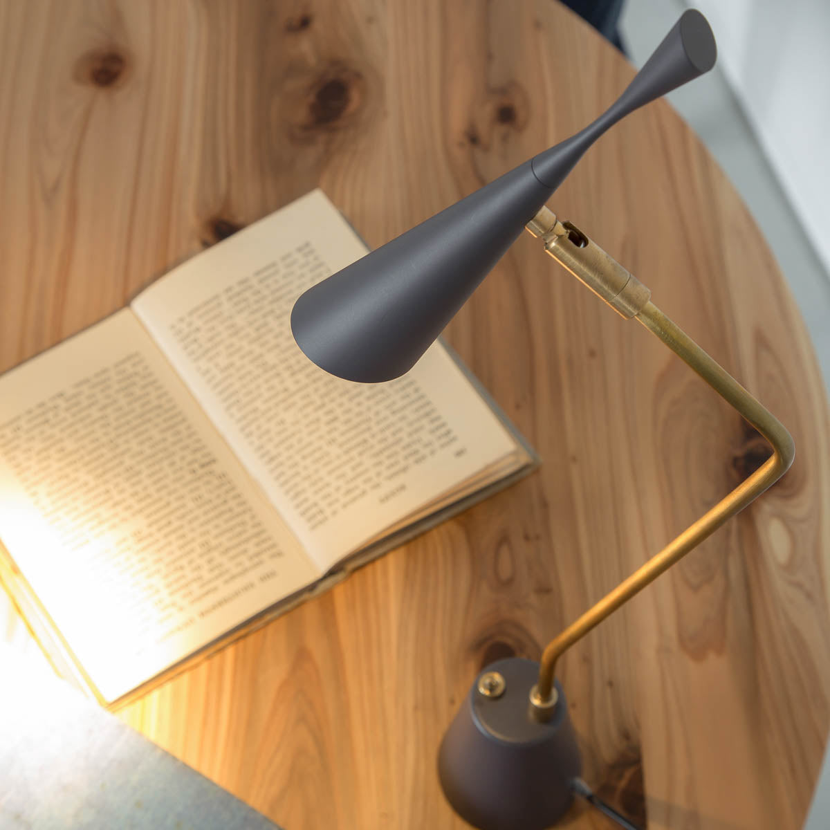 Gray × Gold　Smart Desk Lamp