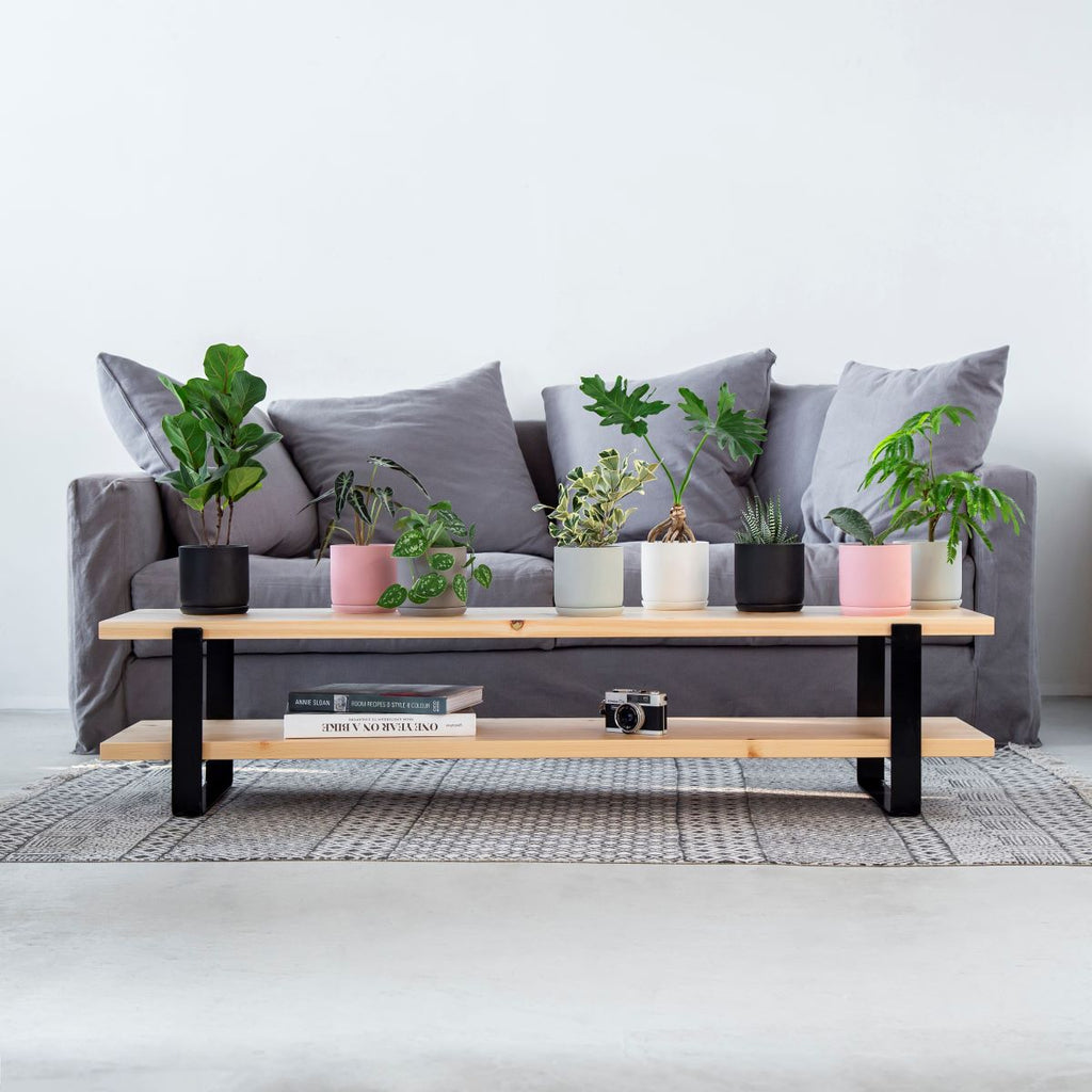 かなでものの五色から選べるセラミックを使用したシンプルな鉢の使用例