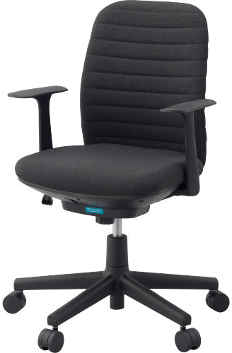 回転イス《LIMINA》ファブリックタイプ 肘付 LM-45M1-FBK-04-OBP、LM-45M1-FBK-06-OBP、LM-45M1-FBK-24-OBP