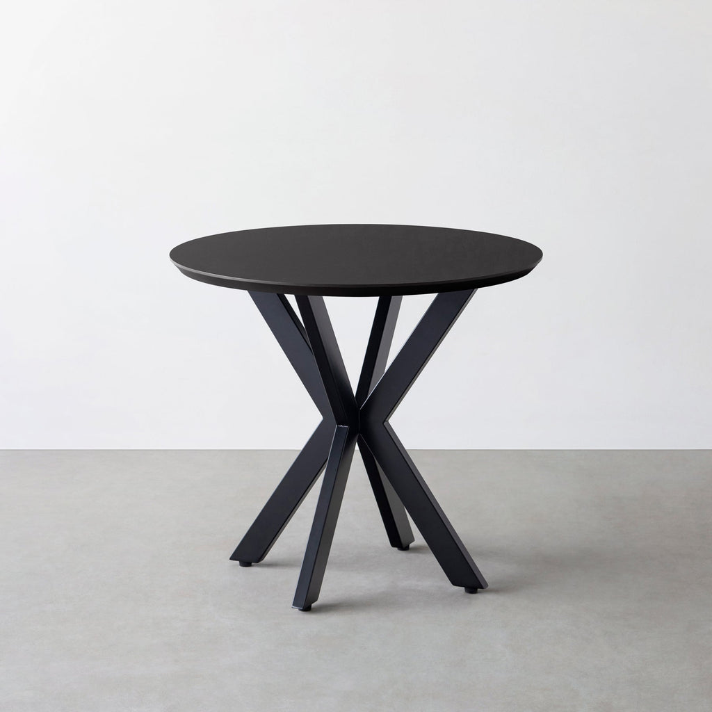 KanademonoのFENIX NTMとX脚を組み合わせたカフェテーブル