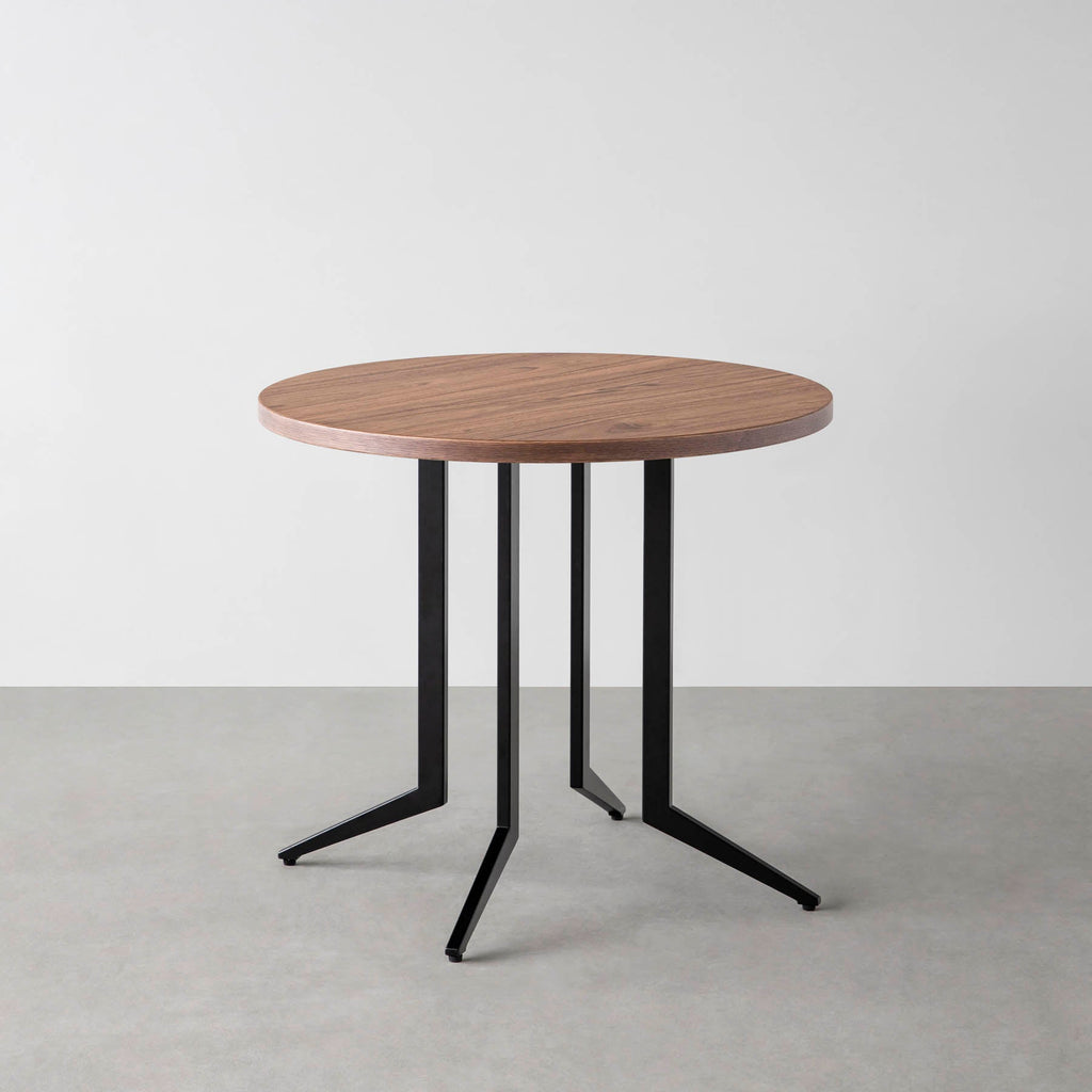 Kanademonoのニューギニアウォルナットのカフェテーブル