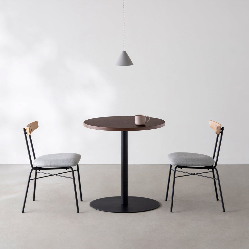 Kanademonoのウェンジのカフェテーブル