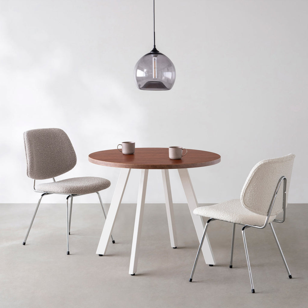 Kanademonoのブビンガのカフェテーブル