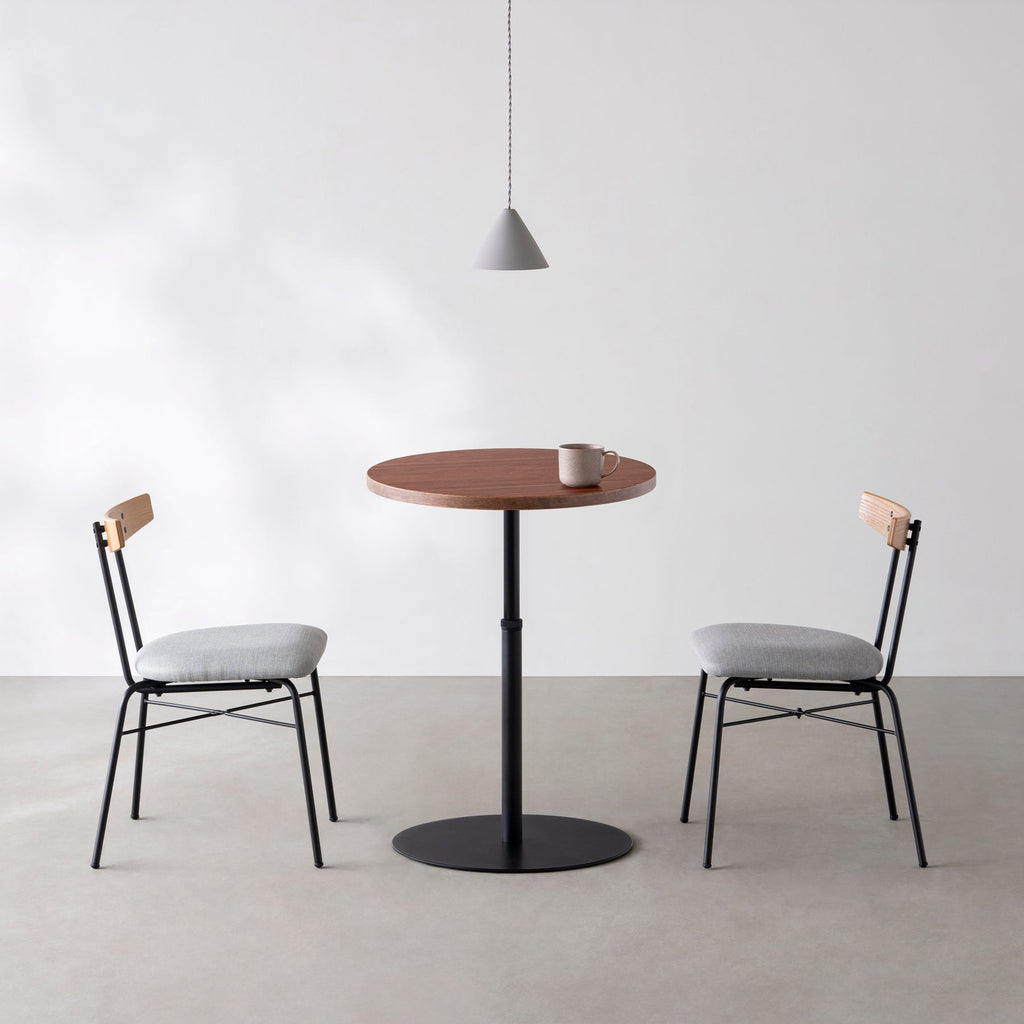 Kanademonoのブビンガのカフェテーブル