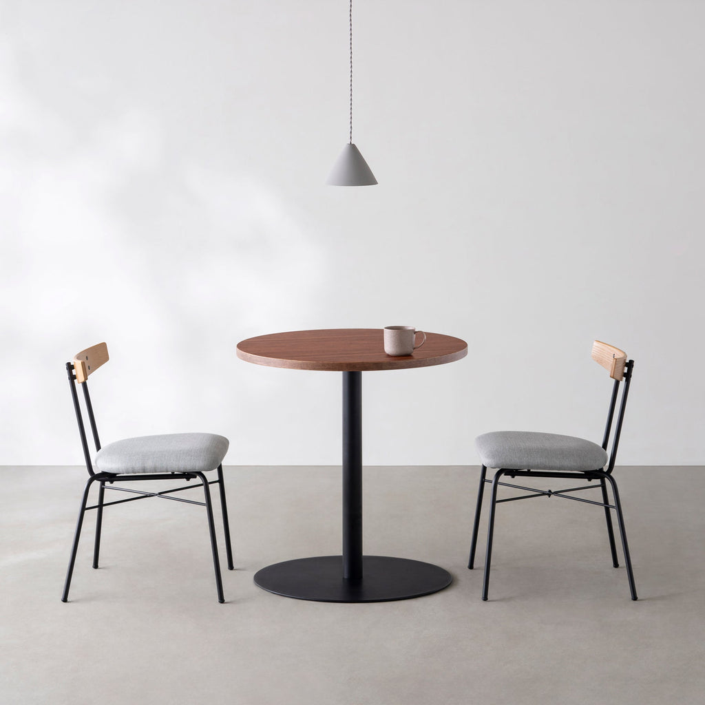 Kanademonoのブビンガのカフェテーブル