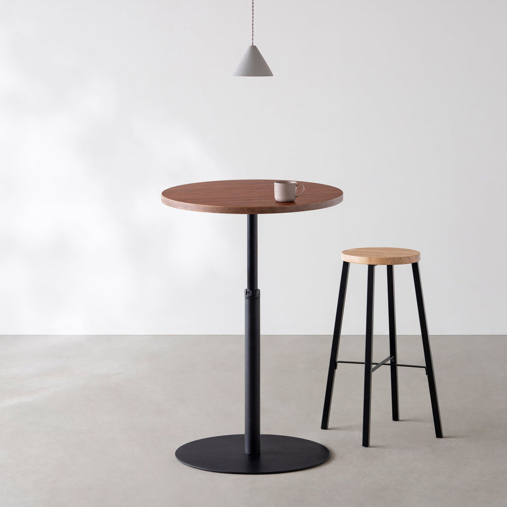 Kanademonoのブビンガのカフェテーブル