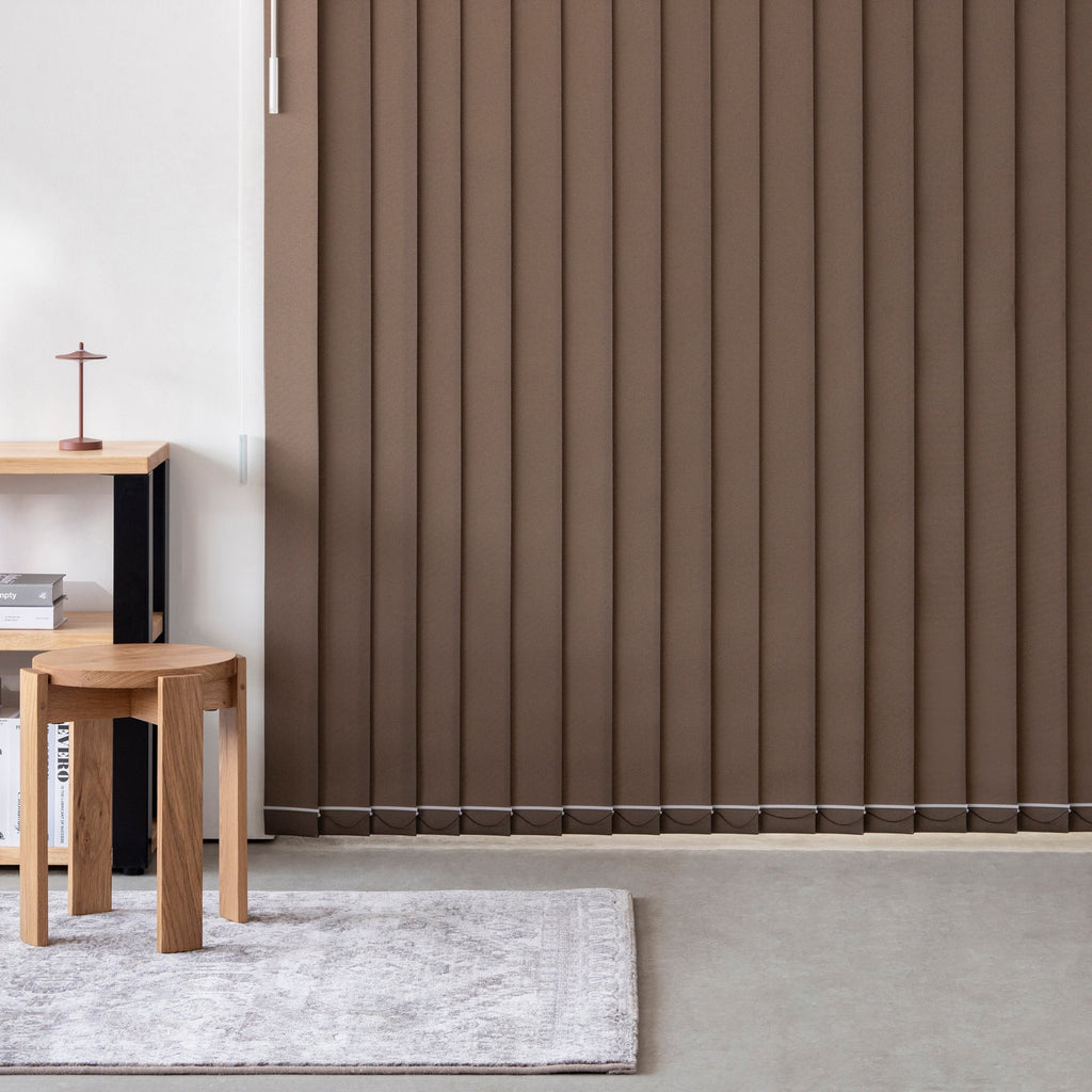 SAMPLE / Plain - Friendly　ベーシックな 洗える バーチカルブラインド　アクセントカラー