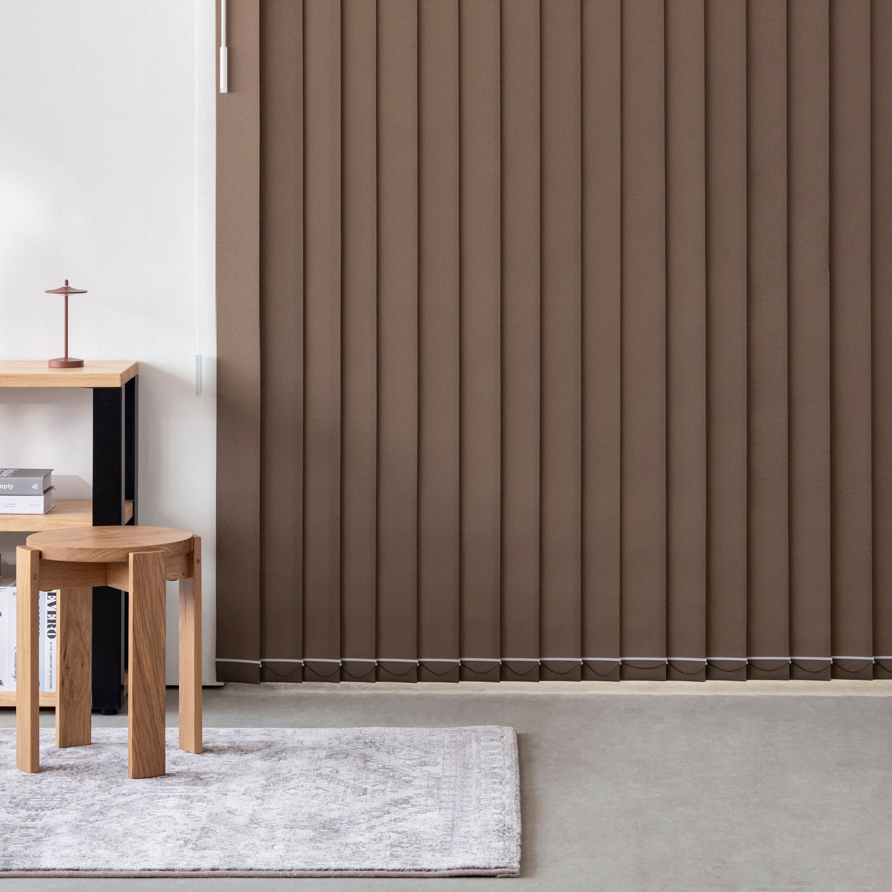 SAMPLE / Plain - Friendly　ベーシックな 洗える バーチカルブラインド　アクセントカラー