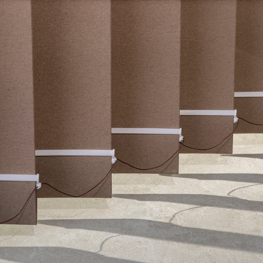 SAMPLE / Plain - Friendly　ベーシックな 洗える バーチカルブラインド　アクセントカラー