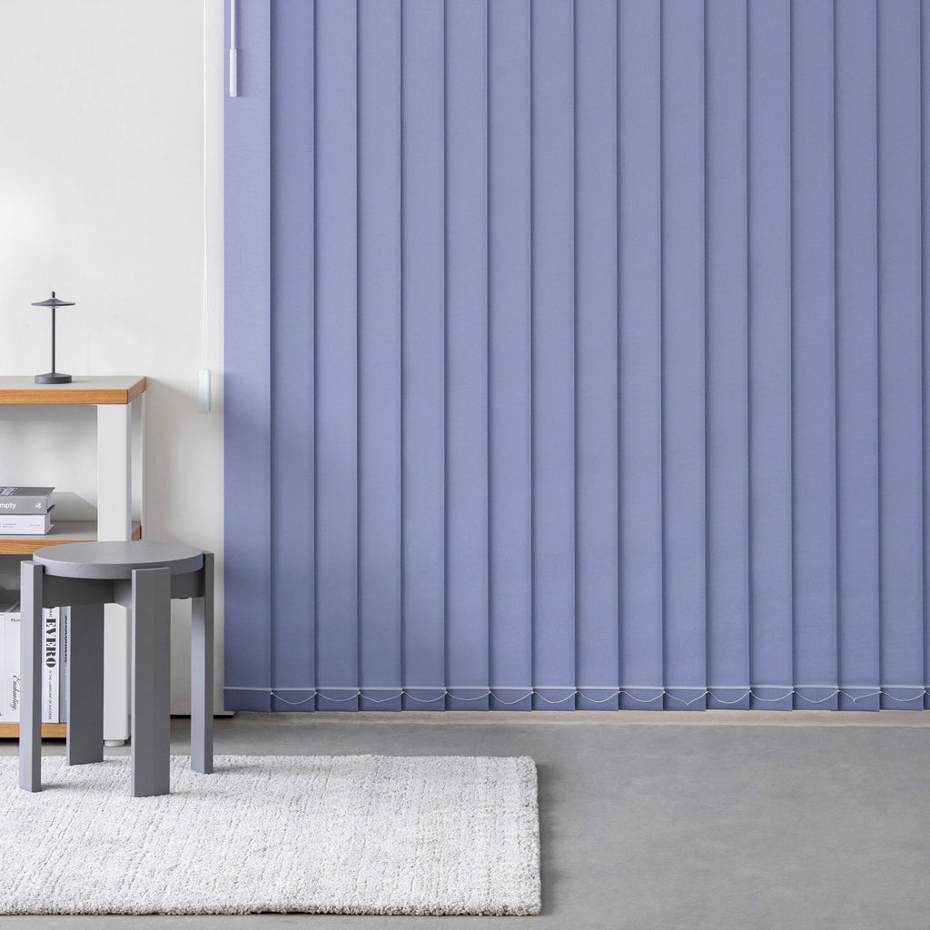 SAMPLE / Plain - Friendly　ベーシックな 洗える バーチカルブラインド　アクセントカラー