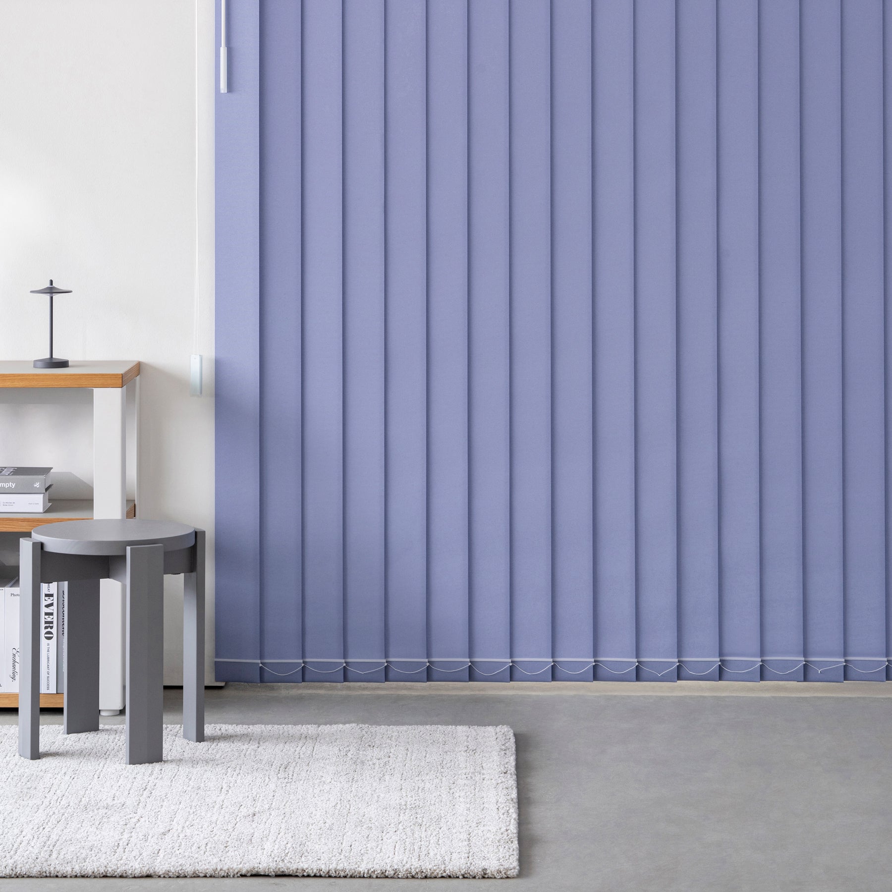 SAMPLE / Plain - Friendly　ベーシックな 洗える バーチカルブラインド　アクセントカラー