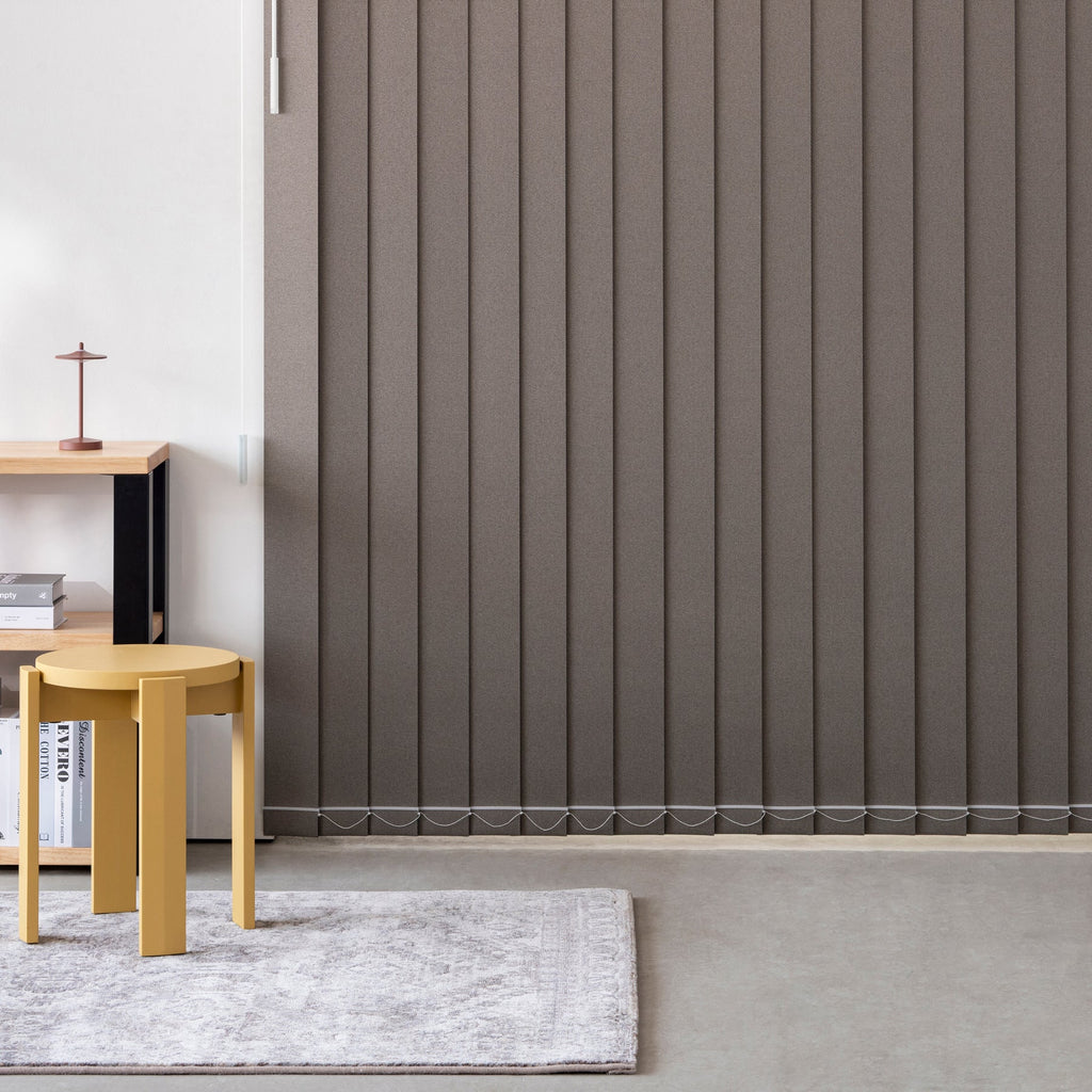 SAMPLE / Elegance - Harmony　柔らかな風合いの 遮光 バーチカルブラインド　アクセントカラー