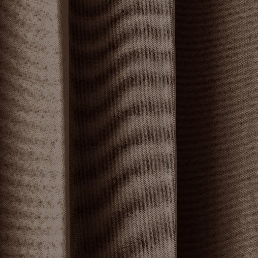 ウォッシャブル・形状記憶のベージュの遮光無地カーテン