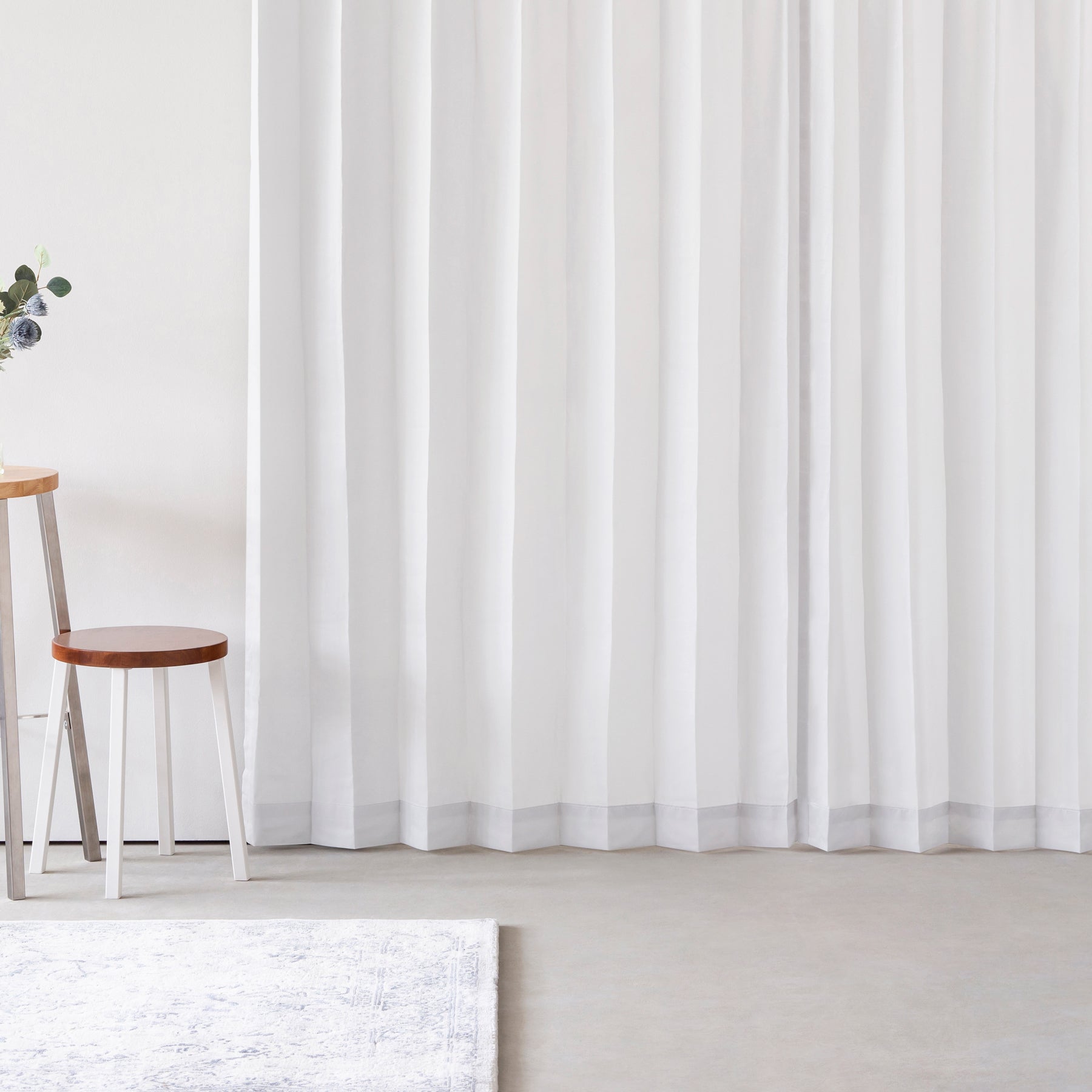 シルキー UVカット レースカーテン