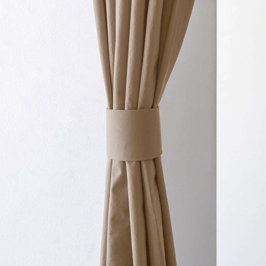 洗える撥水フラットカーテン