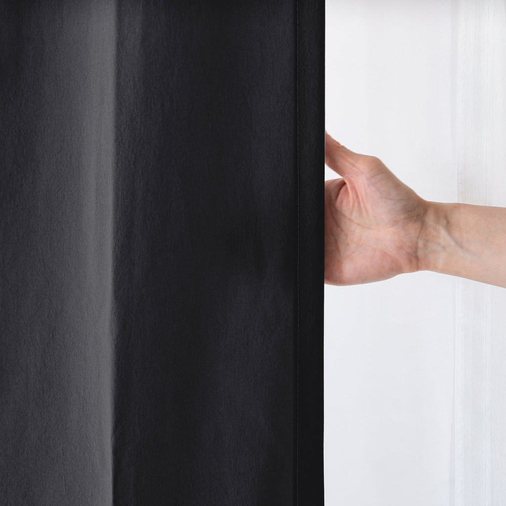 洗える撥水フラットカーテン