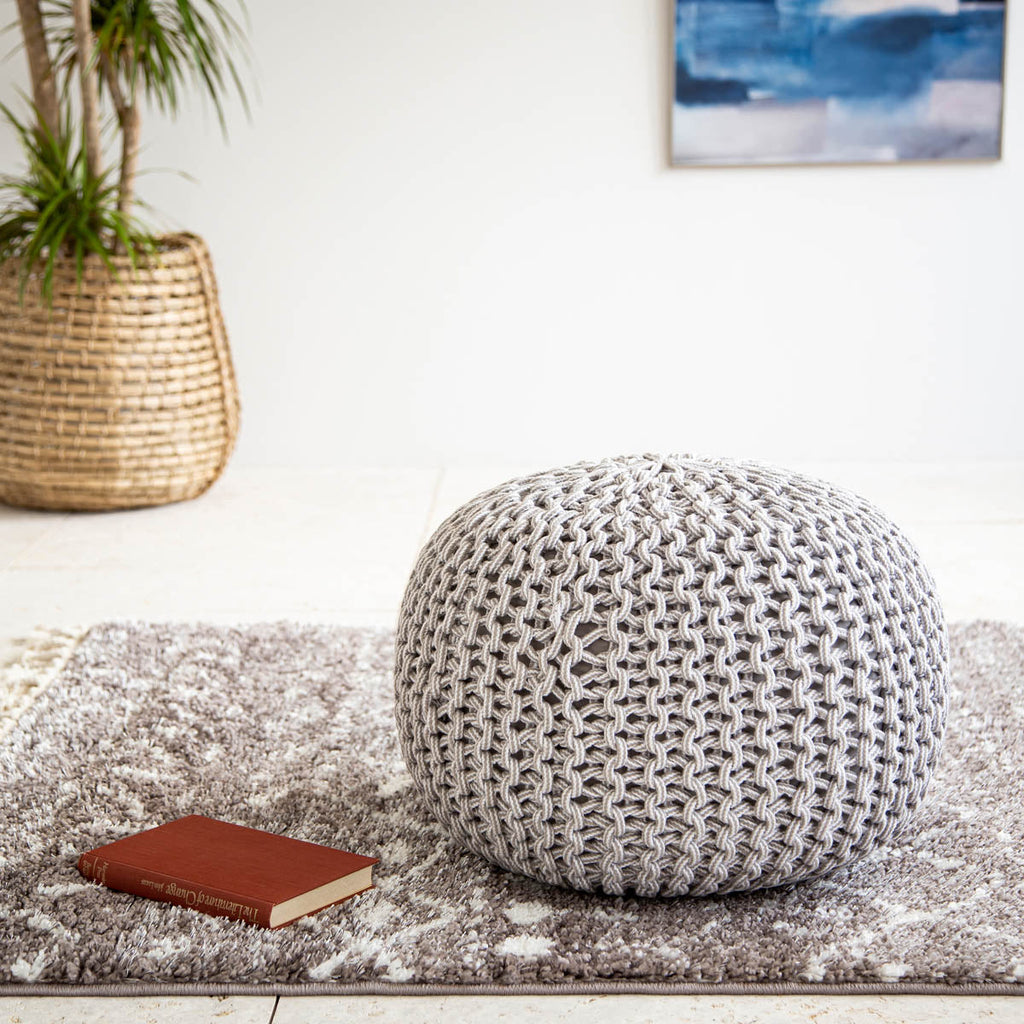 Natural - Pouf　コットン プフ