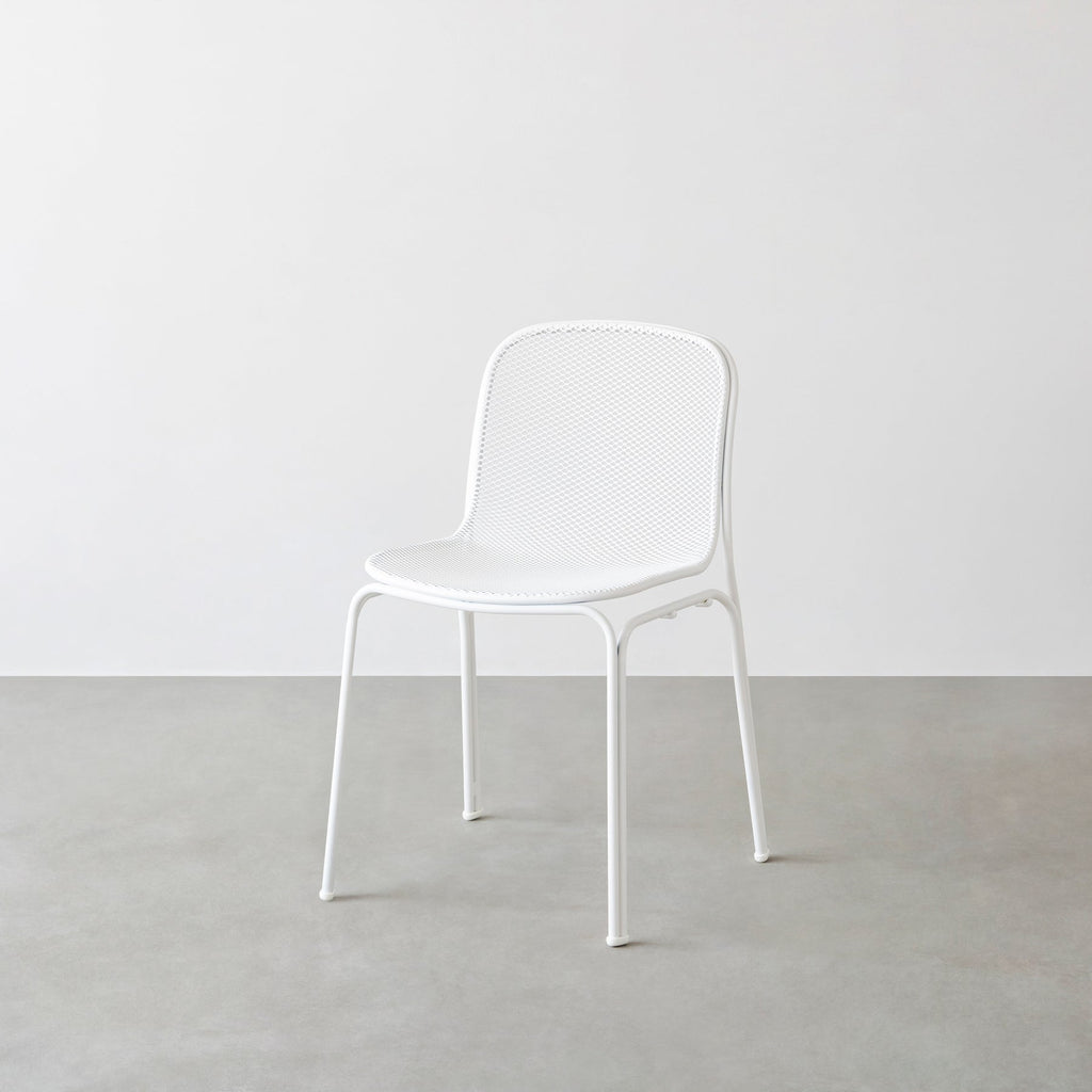 スチールメッシュのアウトドアチェア