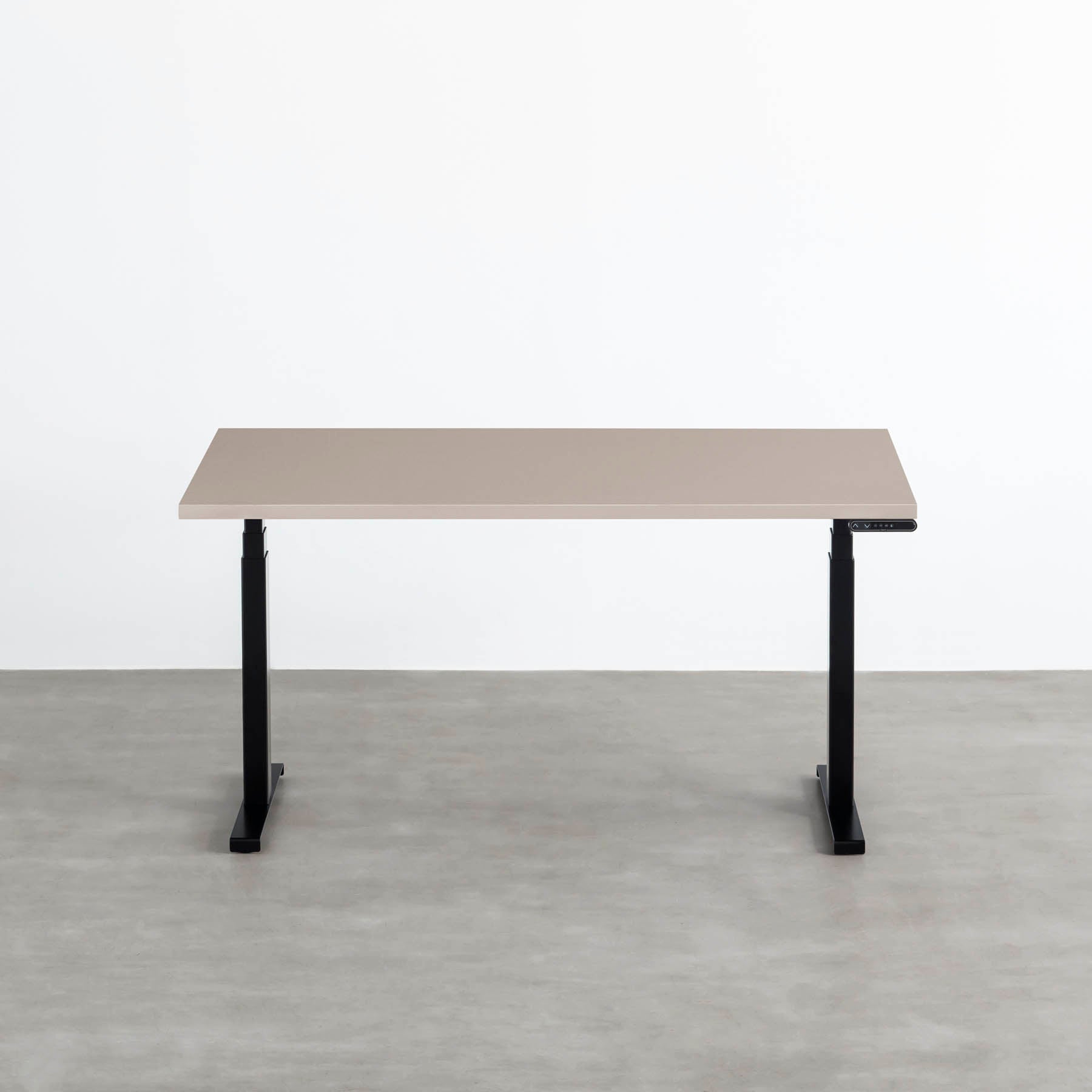 スマート造作テーブル / メラミン 無地 × スマート電動昇降脚
