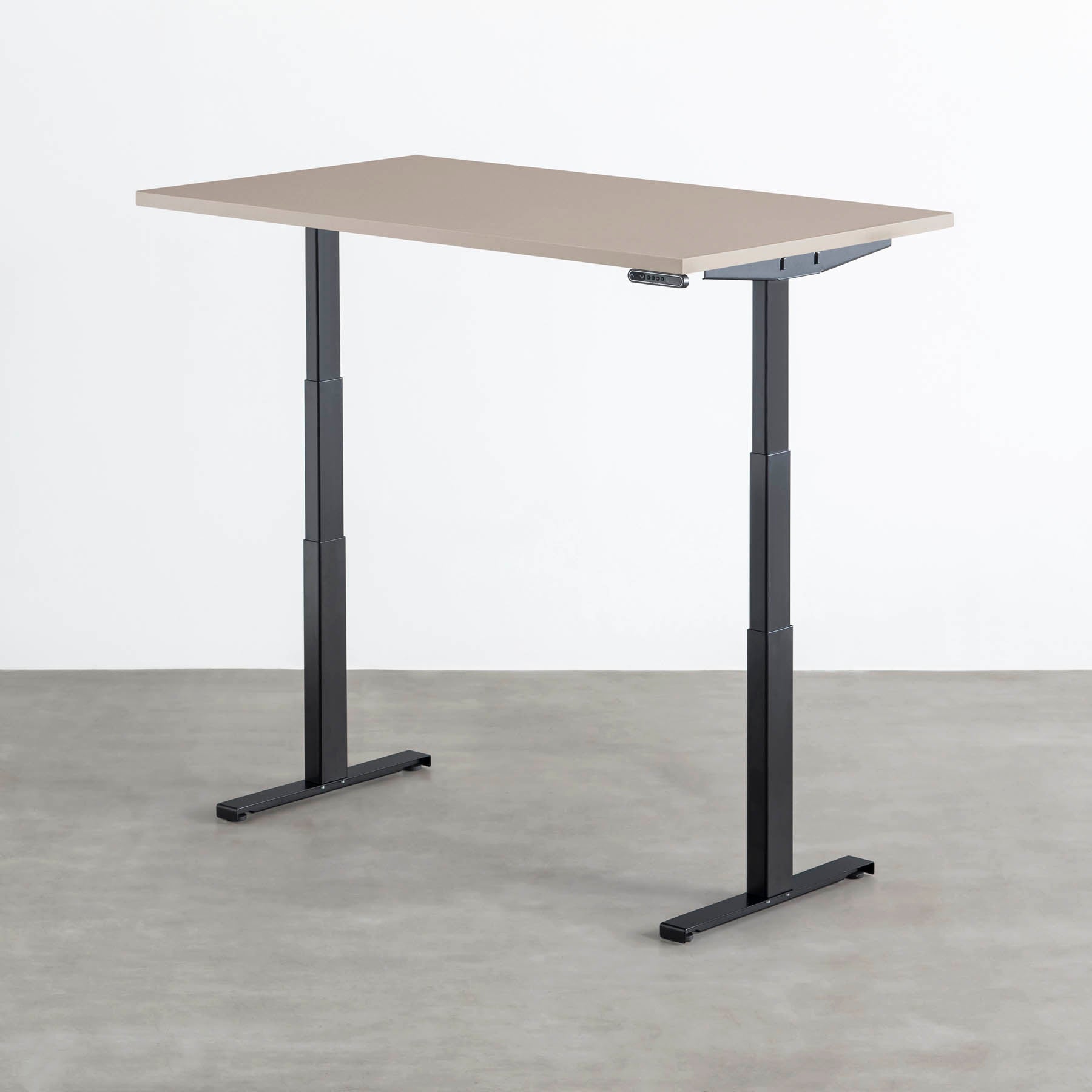スマート造作テーブル / メラミン 無地 × スマート電動昇降脚