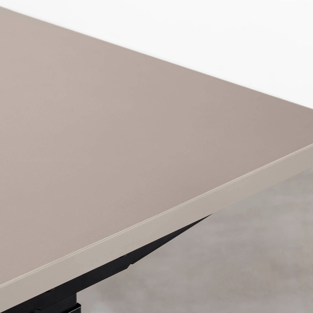 スマート造作テーブル / メラミン 無地 × スマート電動昇降脚