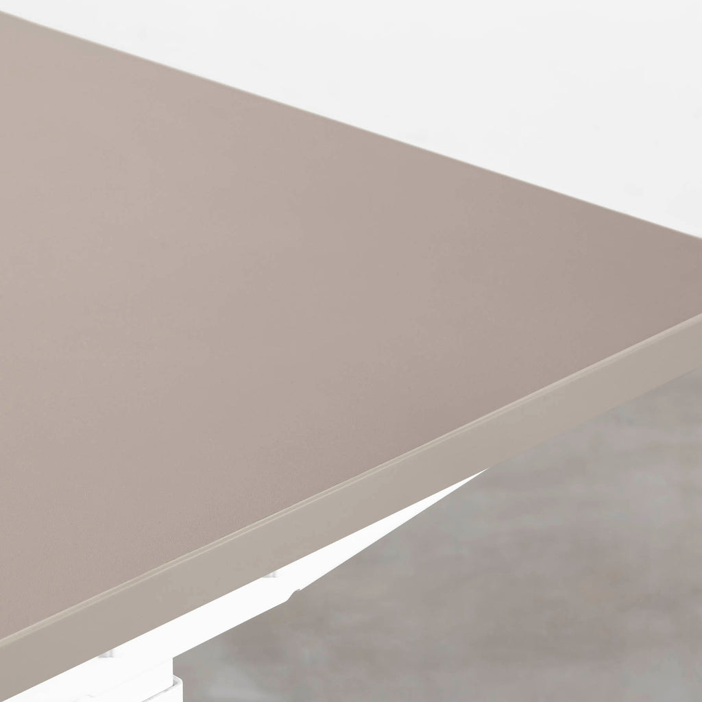 スマート造作テーブル / メラミン 無地 × スマート電動昇降脚