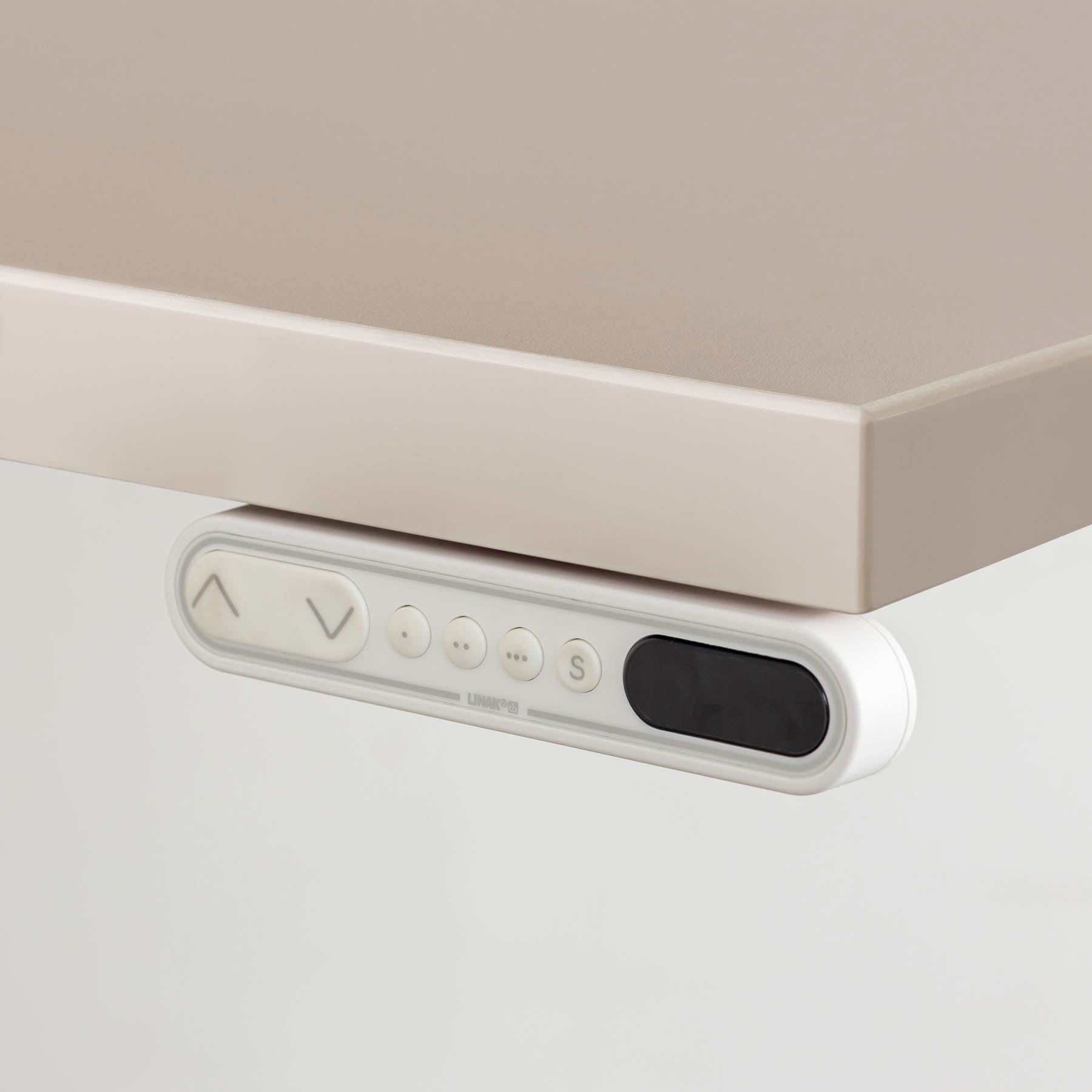 スマート造作テーブル / メラミン 無地 × スマート電動昇降脚