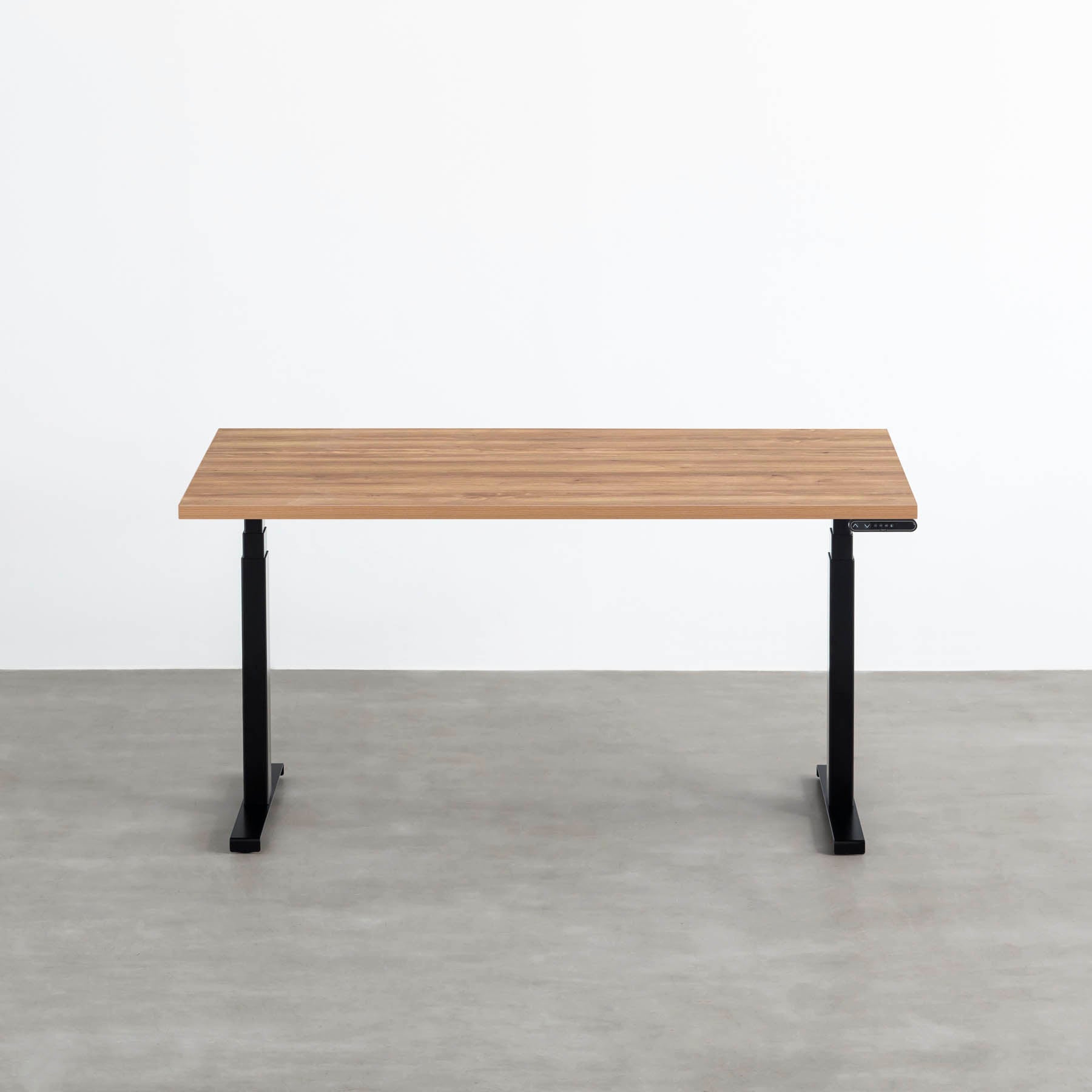 スマート造作テーブル / メラミン 木目調 × スマート電動昇降脚