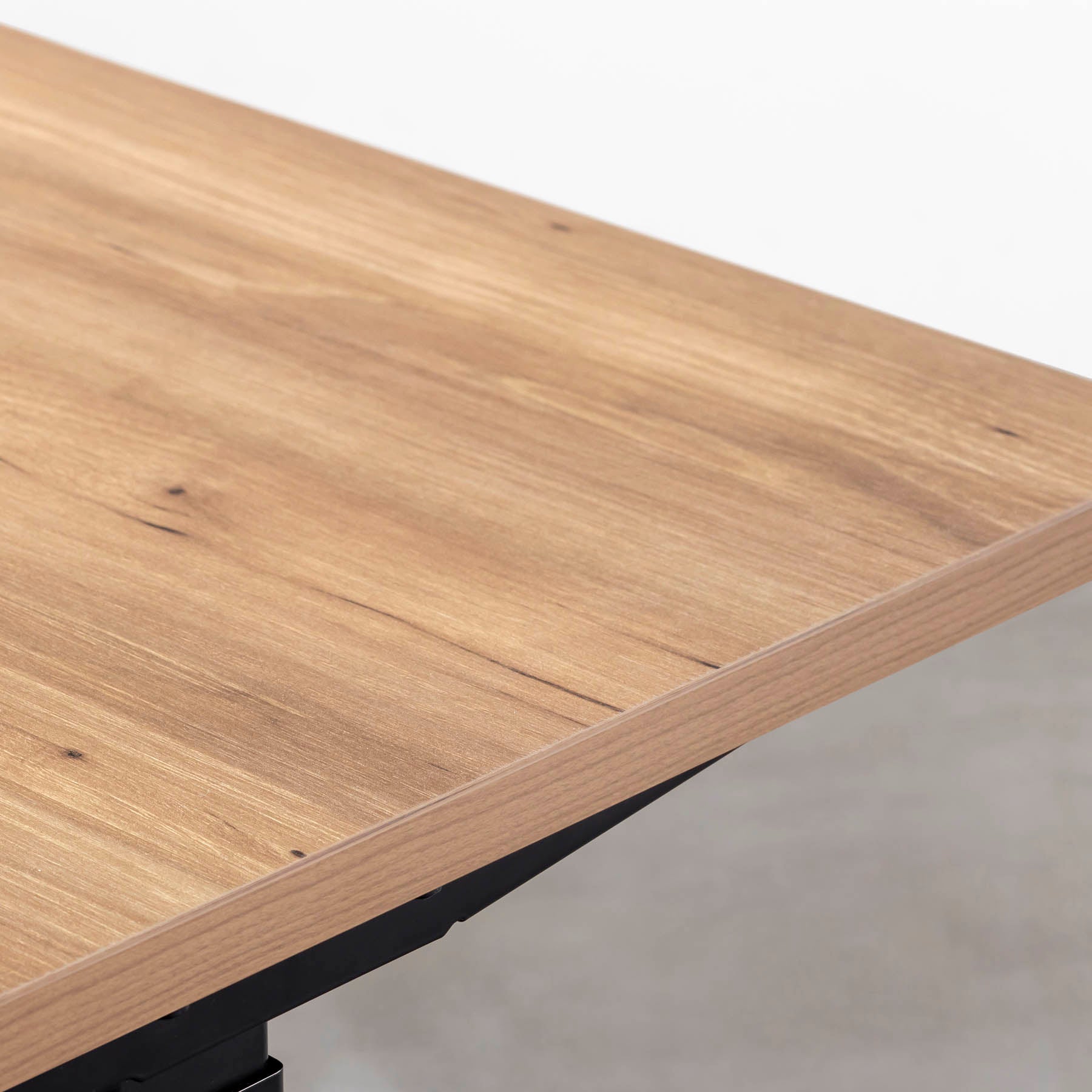 スマート造作テーブル / メラミン 木目調 × スマート電動昇降脚