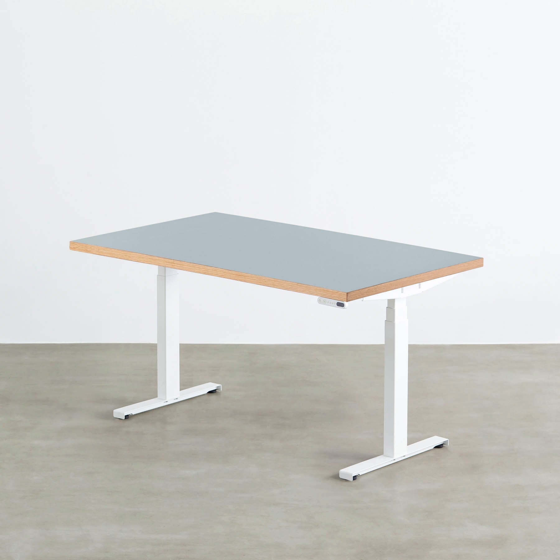 スマート造作テーブル / リノリウム 全32色 × スマート電動昇降脚