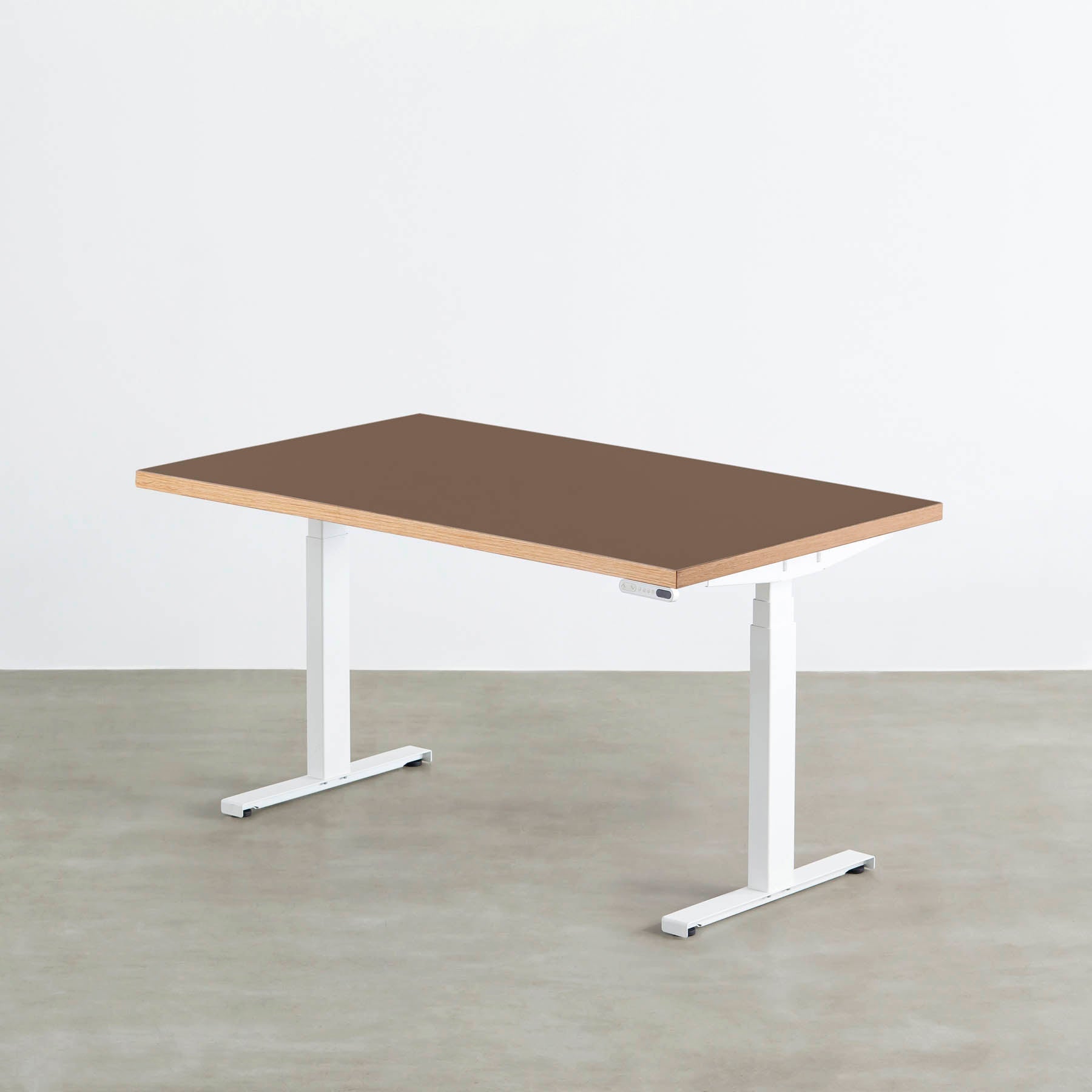 スマート造作テーブル / リノリウム 全32色 × スマート電動昇降脚