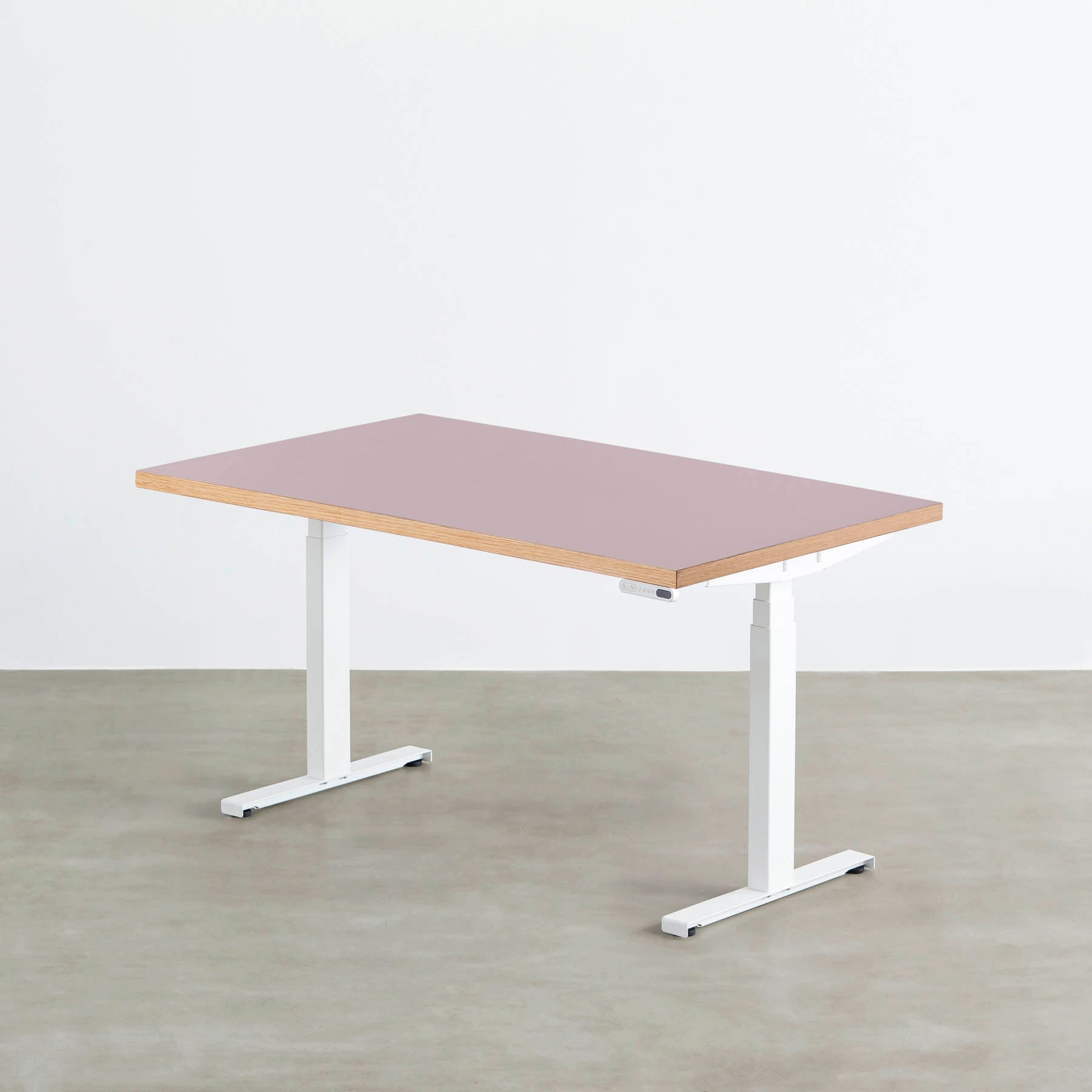 スマート造作テーブル / リノリウム 全32色 × スマート電動昇降脚