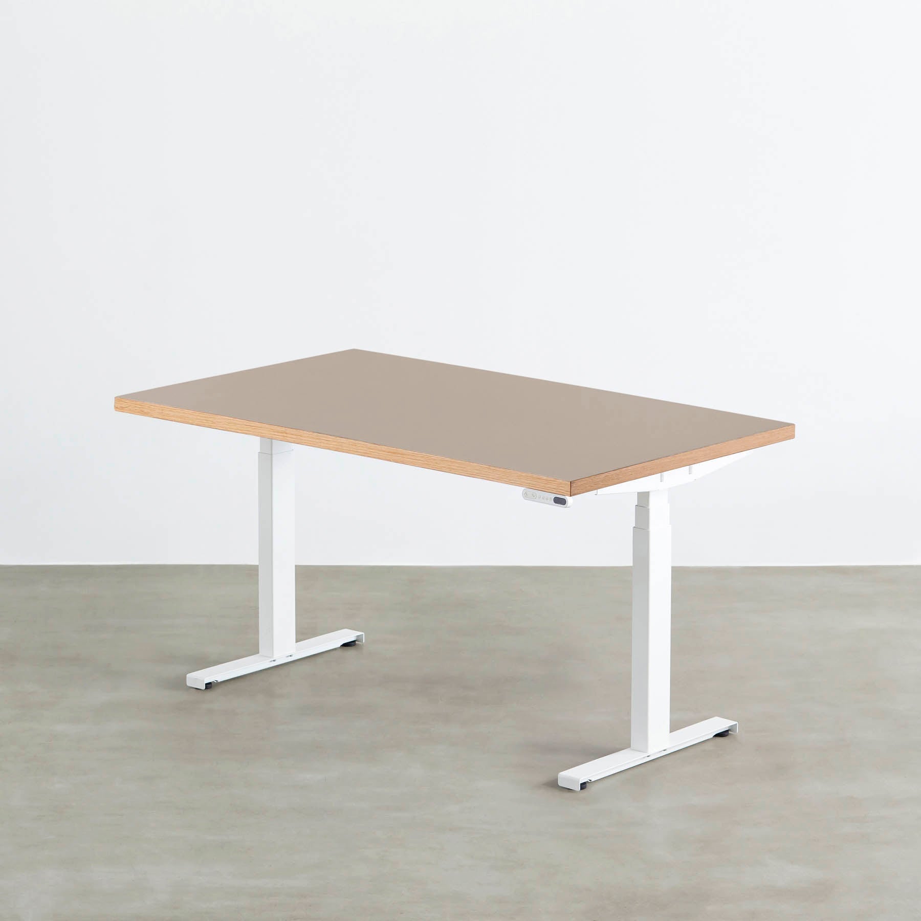 スマート造作テーブル / リノリウム 全32色 × スマート電動昇降脚