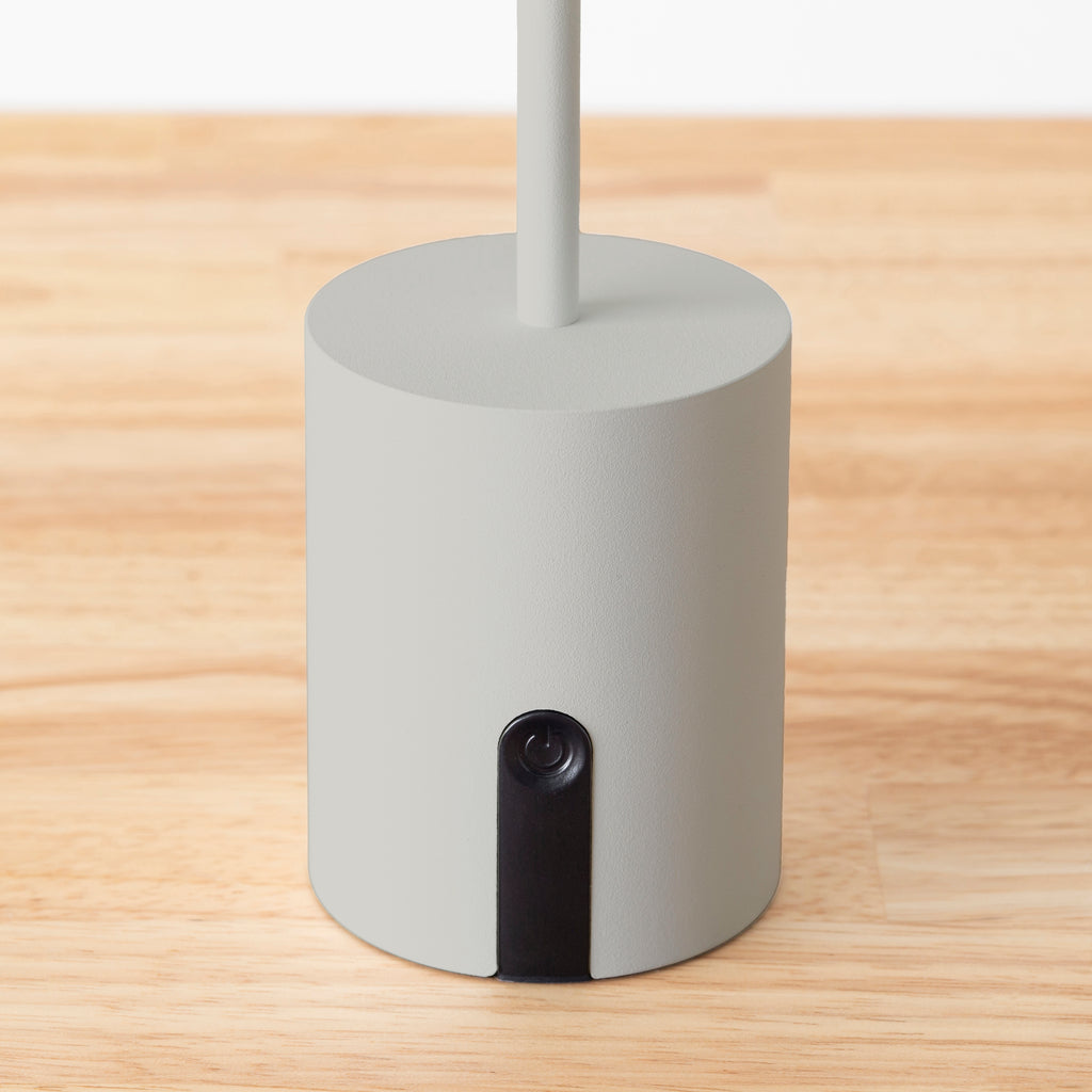 Evening × Lamp　カクテルグラスのような 充電式 ポータブルライト