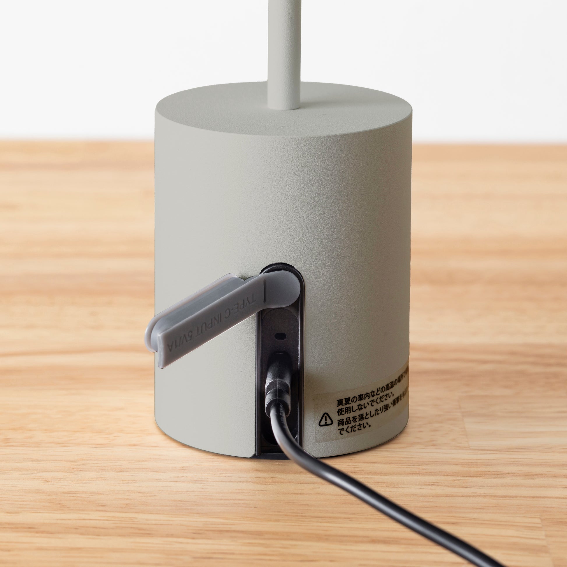 Evening × Lamp　カクテルグラスのような 充電式 ポータブルライト