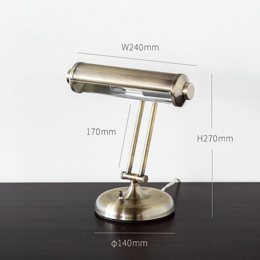 Retro × Gold　Compact Desk Light
