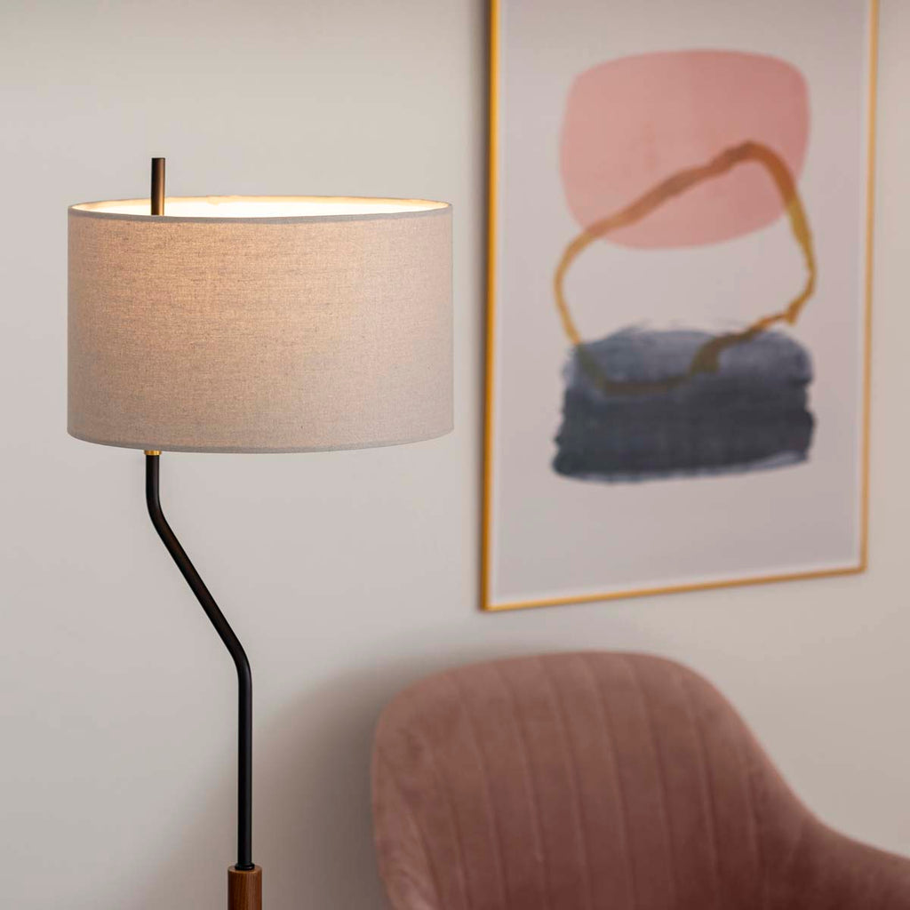 Sideway - Fabric Floor Lamp