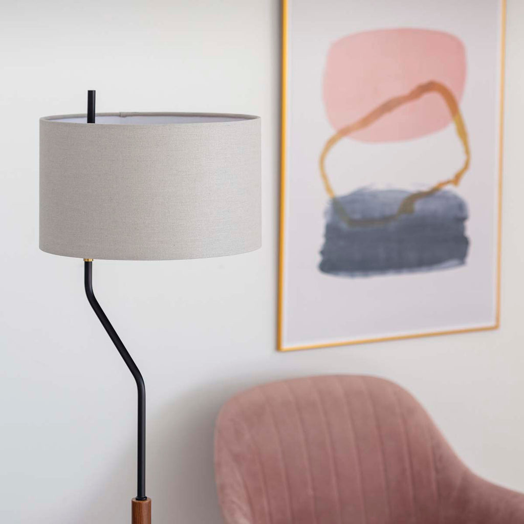 Sideway - Fabric Floor Lamp