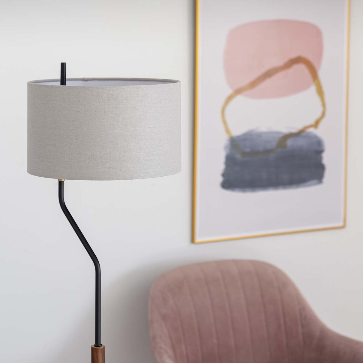 Sideway - Fabric Floor Lamp