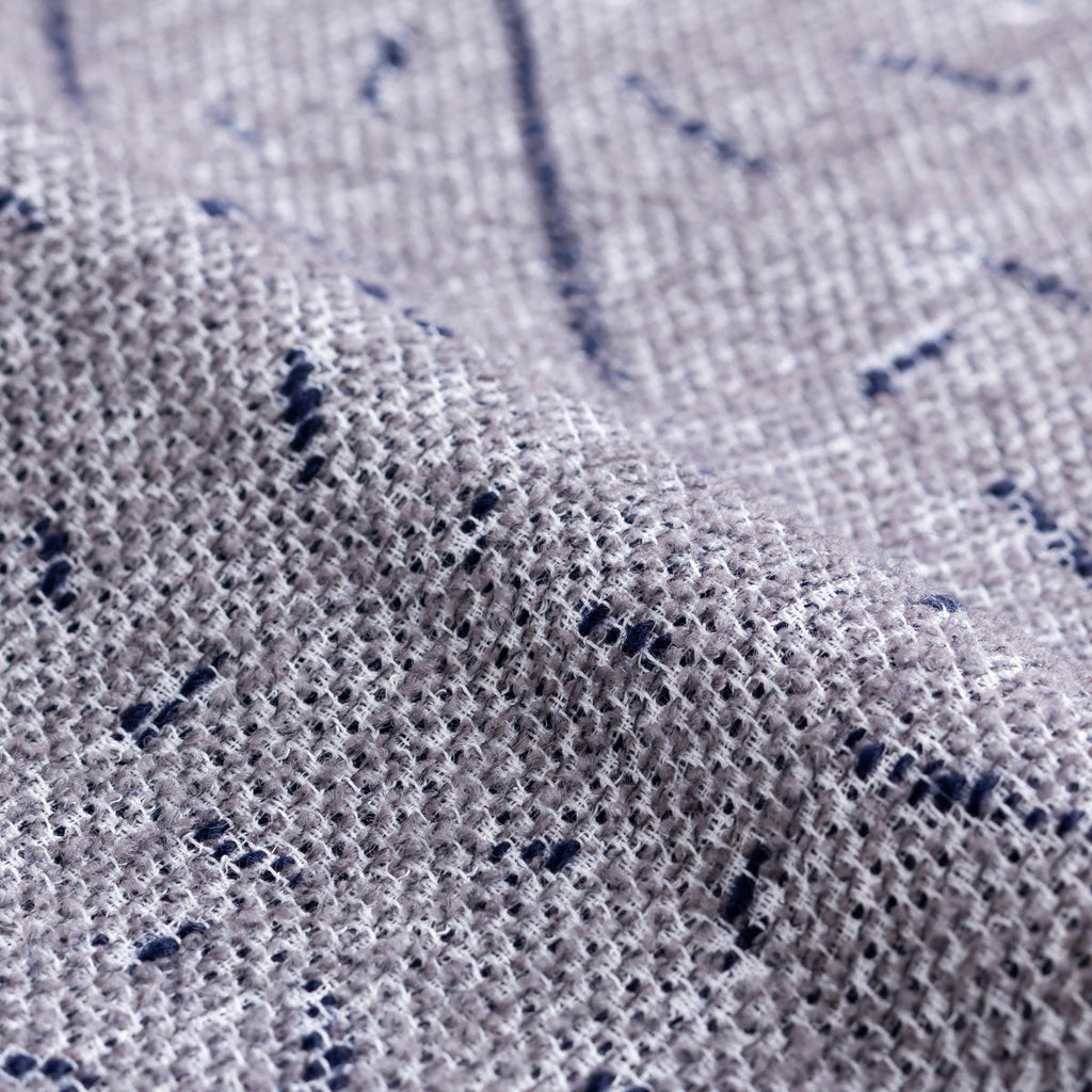 KOTAのSUNOKO BEDへのAdd-onシリーズのナイトストール・ブルー（裏面生地detail）
