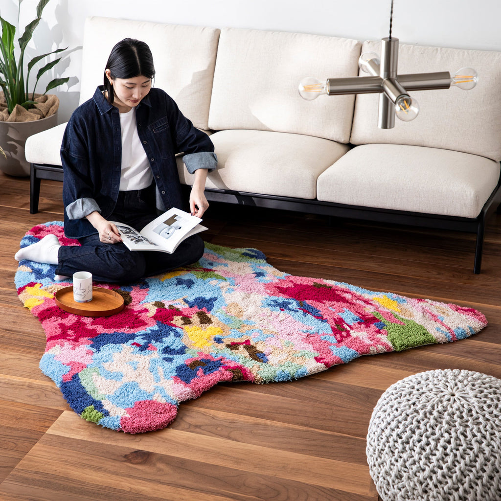 藤田二郎 / ラグ Passage crafted with MIYOSHI RUG