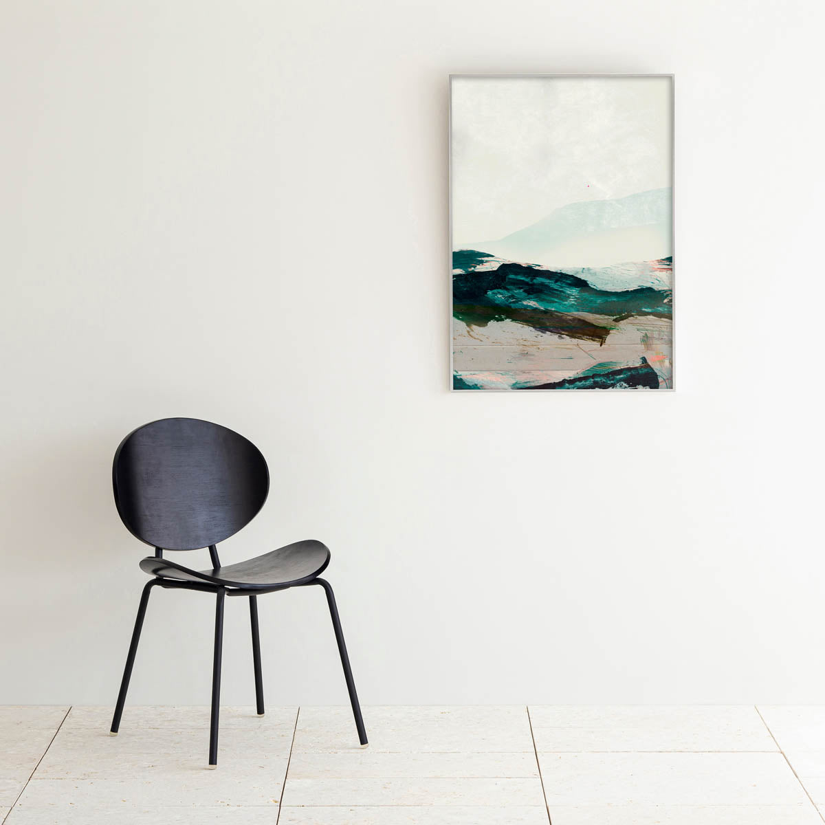 ALUMI Art Frame 暮らしにアートを Mountain #1 Brush Stroke – SITURAEMON