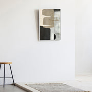 ALUMI　Art Frame　暮らしにアートを　 Brown ＋ Black　Abstract #4