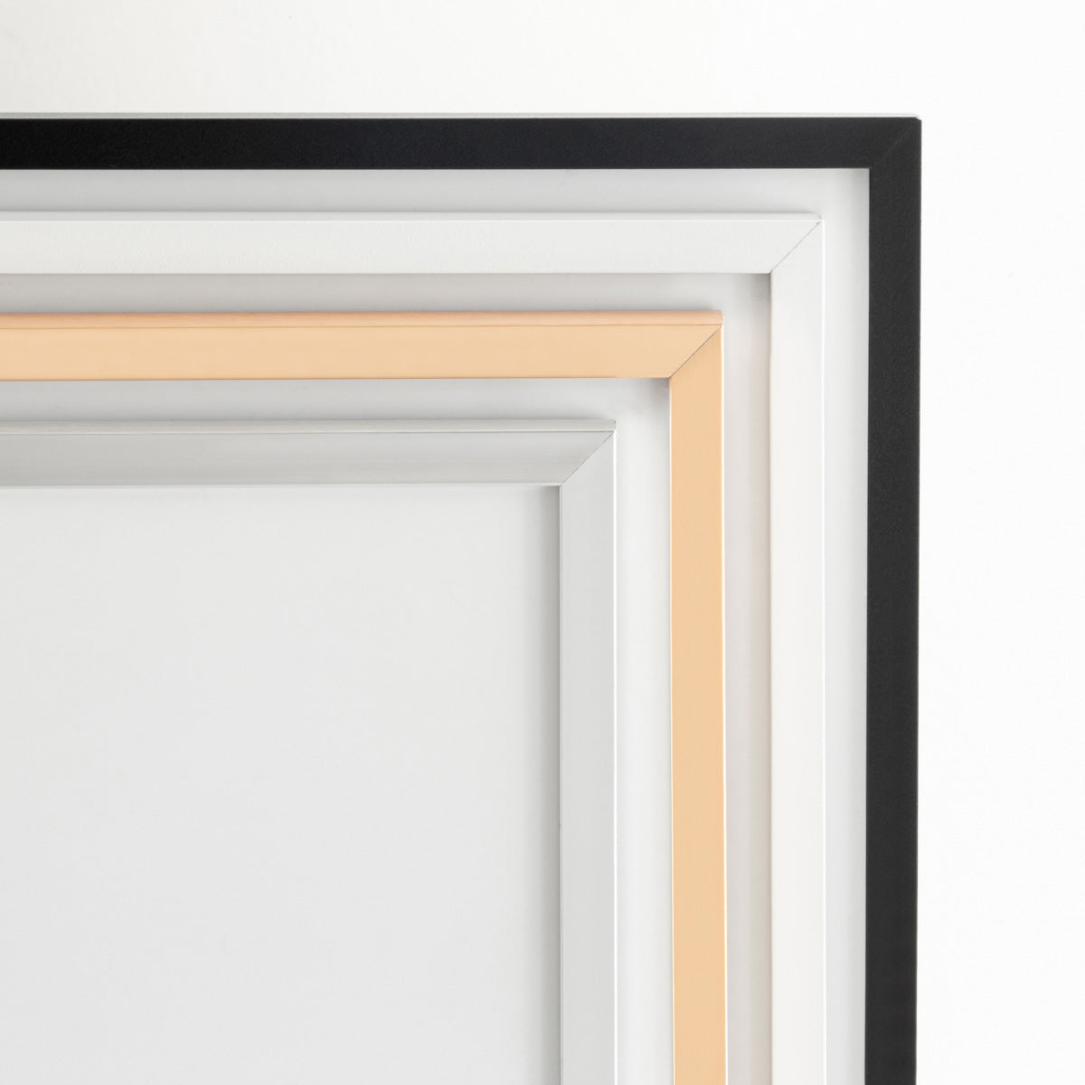ALUMI　Art Frame　暮らしにアートを　Yellow + Gray　Square in Watercolor