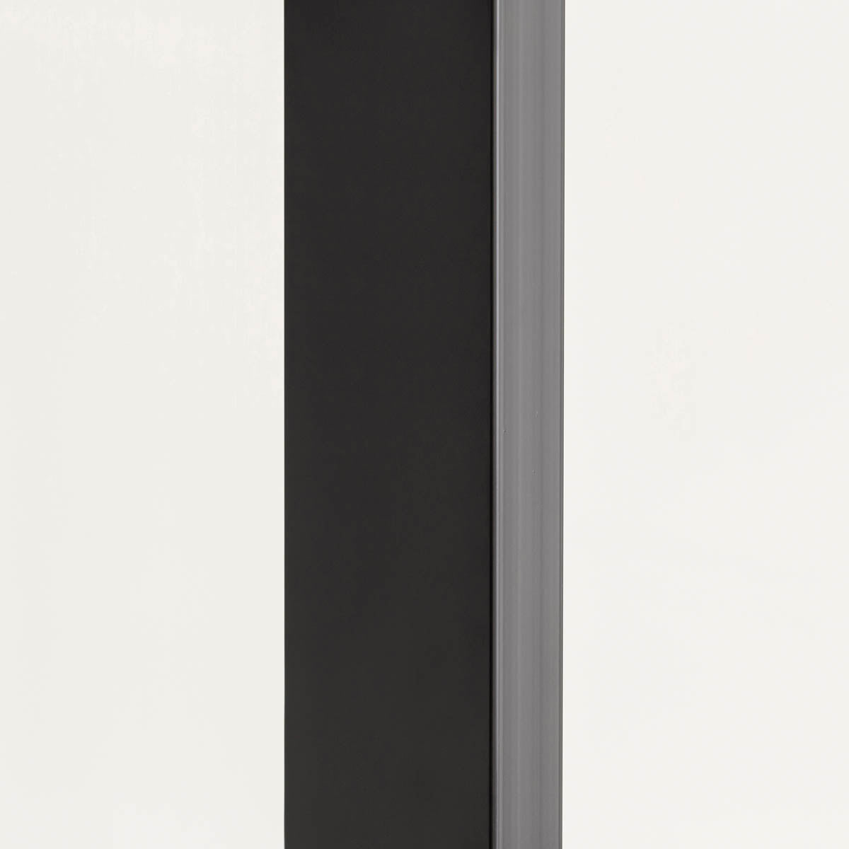 かなでもののBLOCK&TRAY付きのラバーウッド材アッシュの天板とスクエアの鉄脚を組み合わせたハイレクタングルデスク（脚）