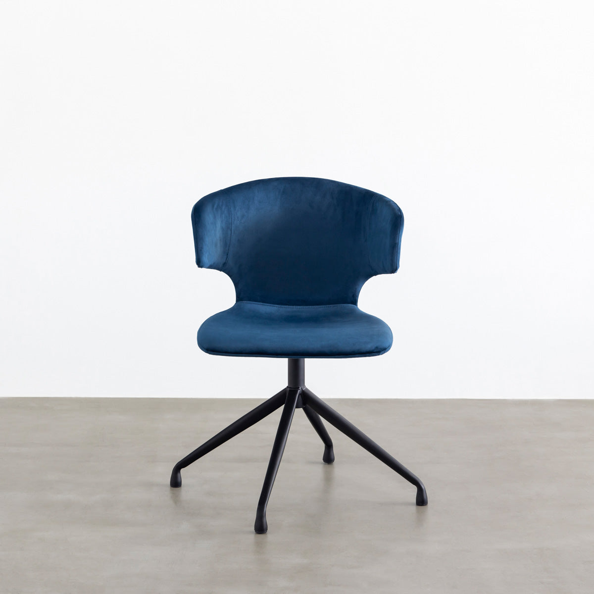 送料無料ベロア調ラウンドチェア ダイニングチェア デスクチェア 新品（834） Velour - Modern 華やかな ベロア調 ラウンドチェア – SITURAEMON