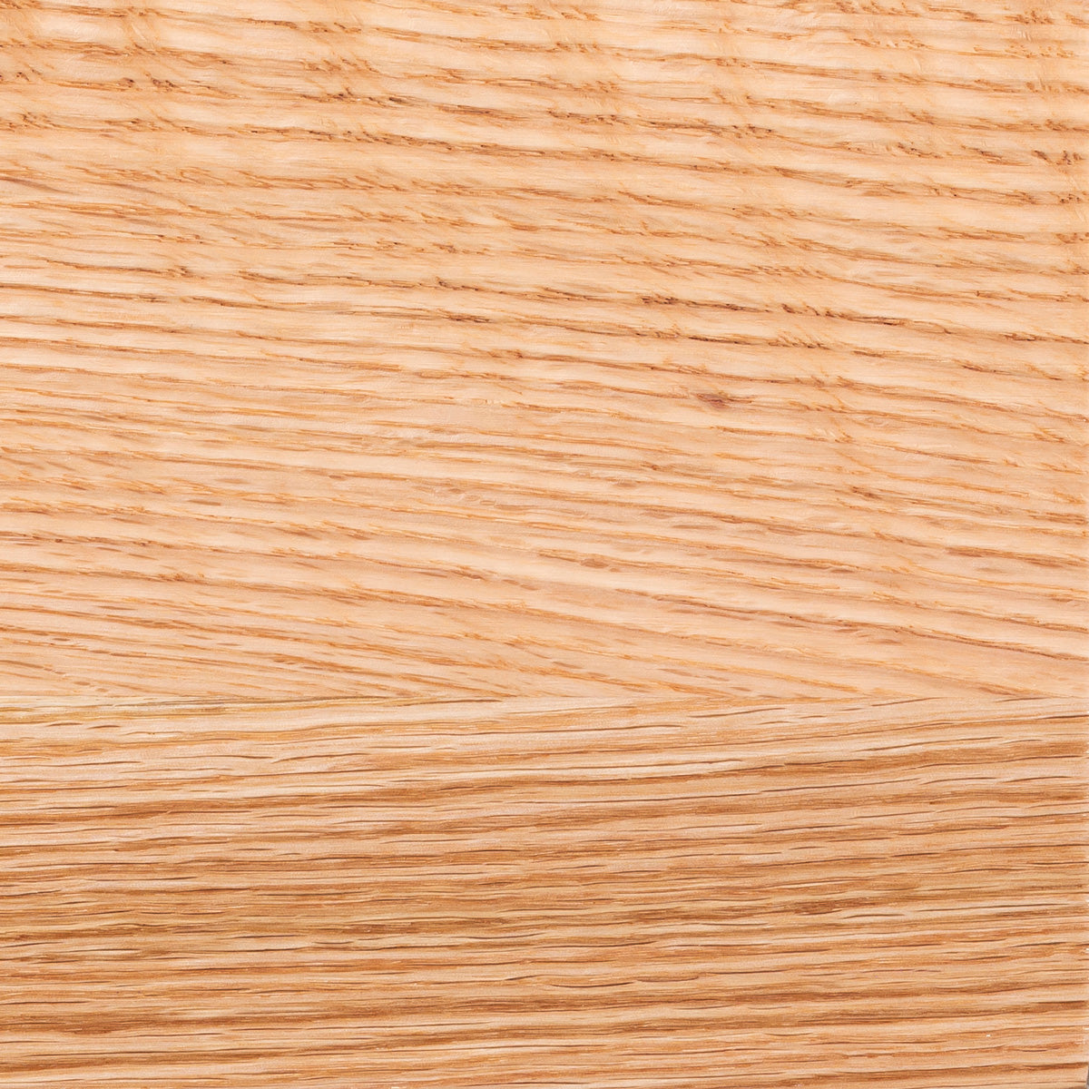 Kanademonoのレッドオーク材の棚板とブラックのアイアンで製作したシェルフ（棚板木目トラフ模様）