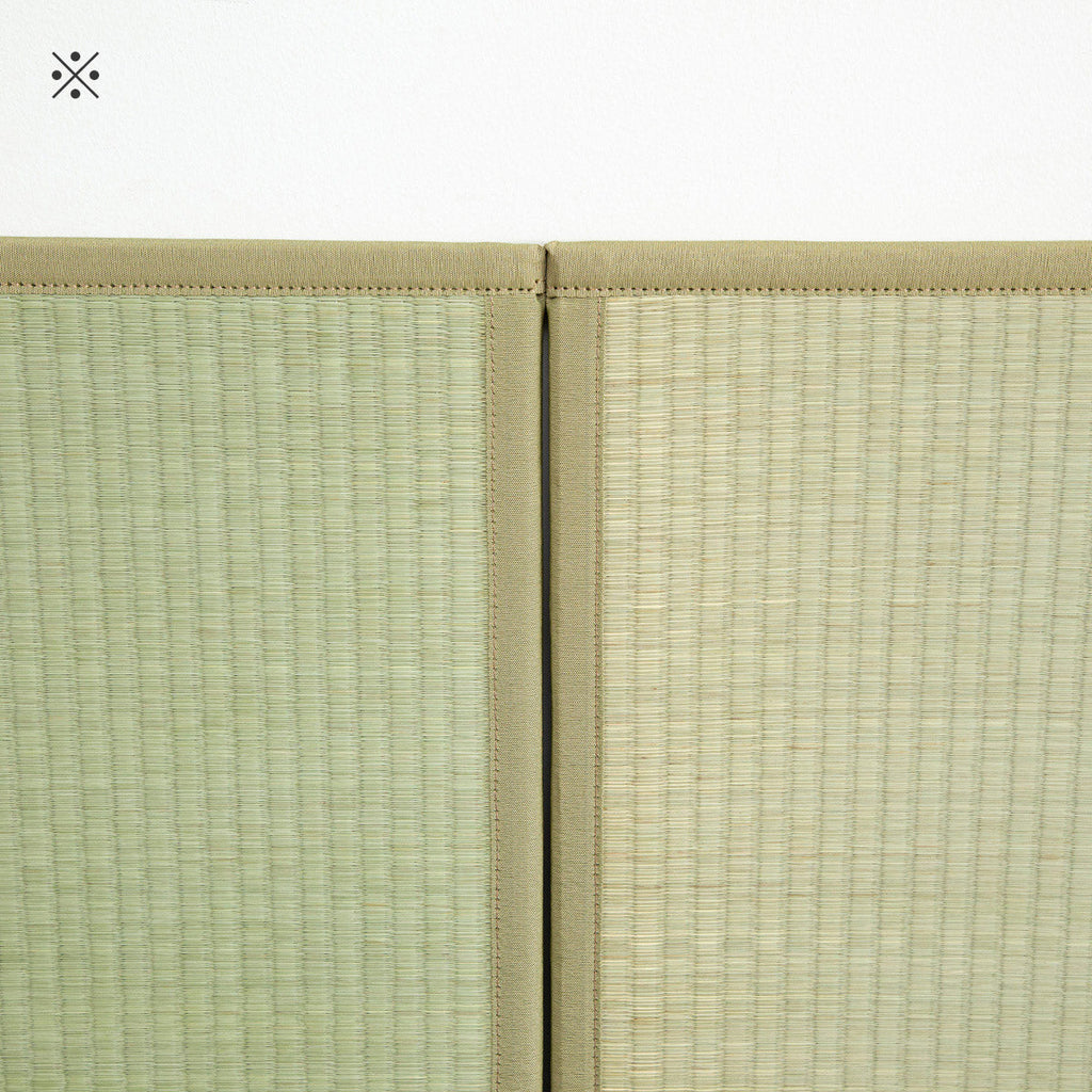 国産のい草をつかった爽やかな印象の164 × 82cmの置き畳（色味比較）