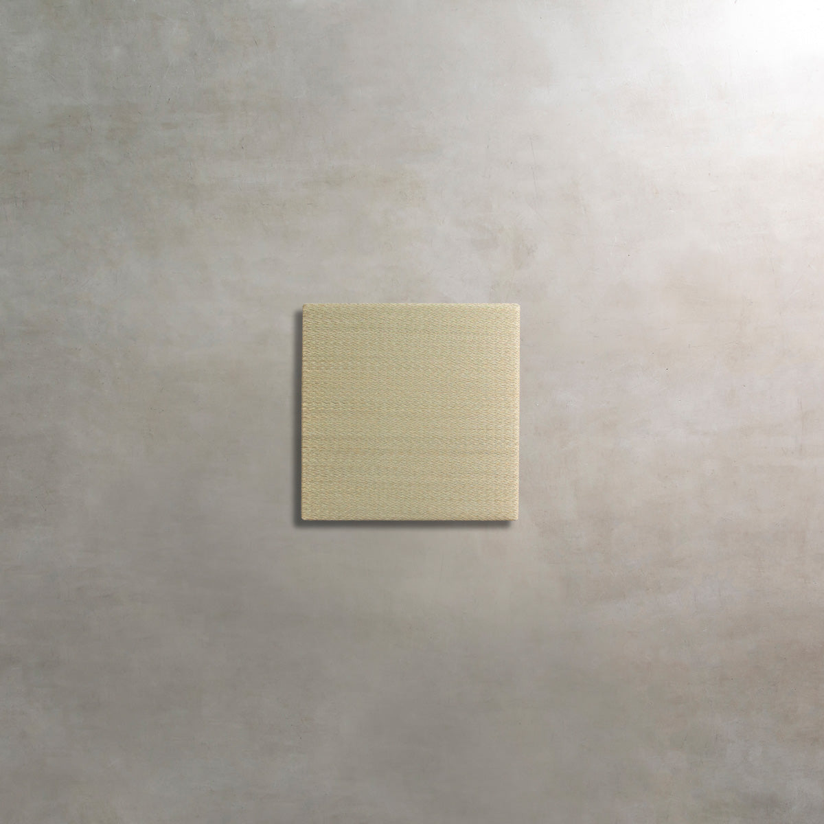 ヘリなしでスタイリッシュに仕上げた洗練された印象の70 × 70cmの置き畳（1枚俯瞰カット）